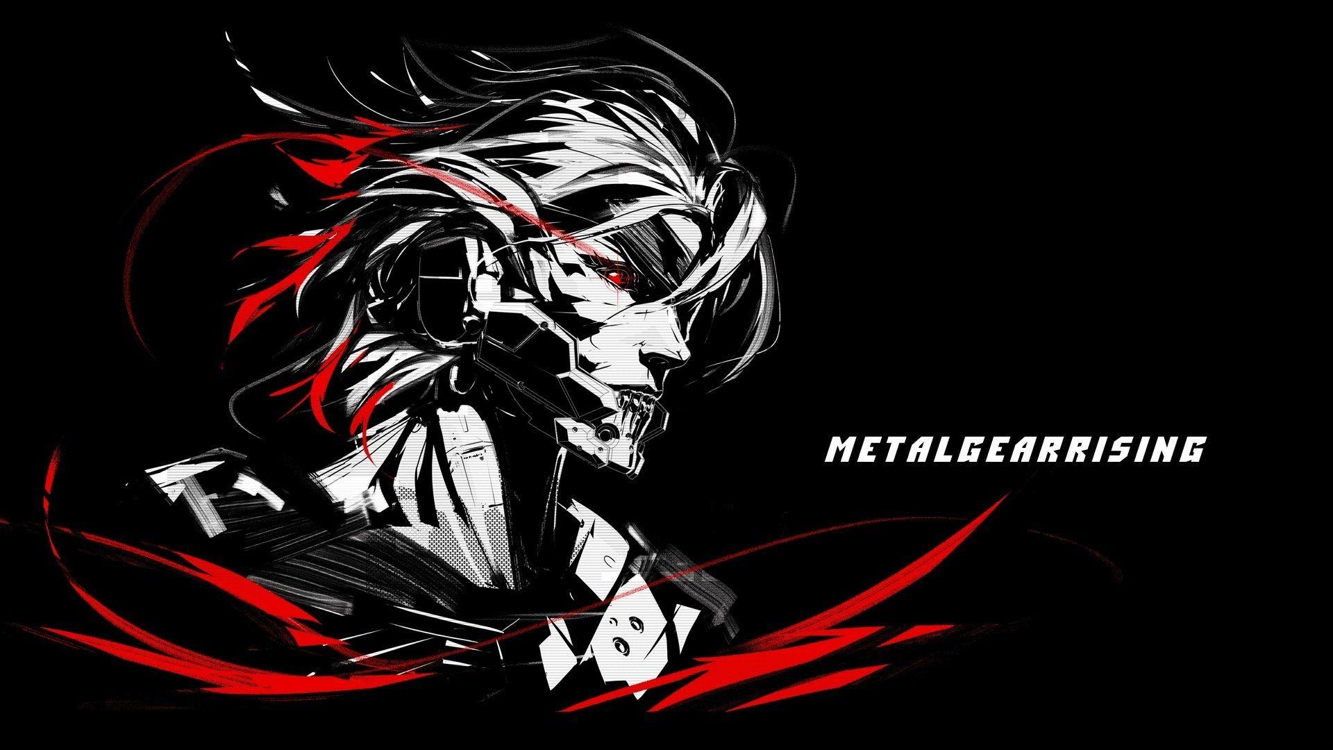 1920x1080 metal gear rising, raiden, cyborg ninja, art