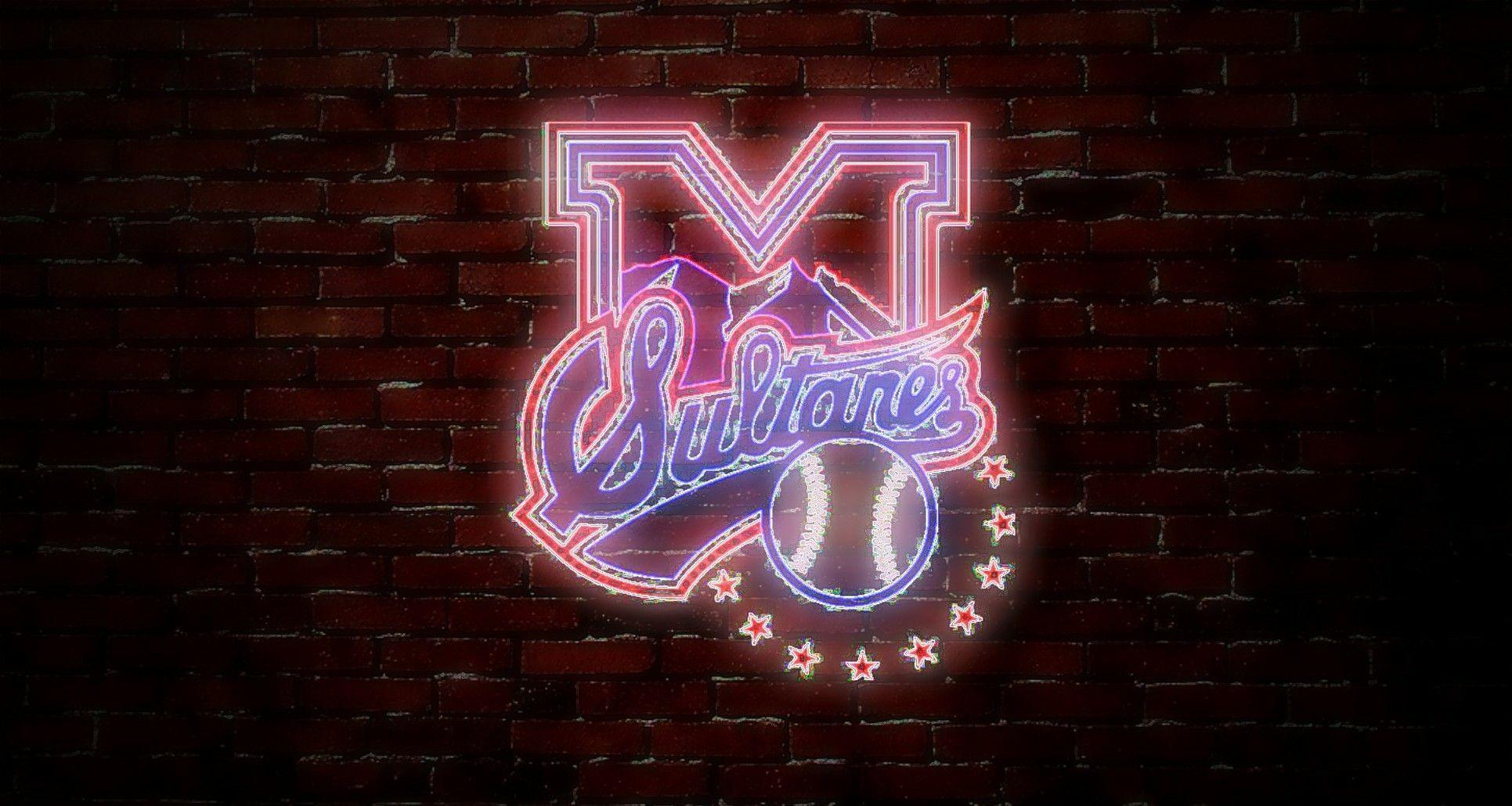 1931x1030 Sultanes De Monterrey Wallpaper Neón Baseball, Download