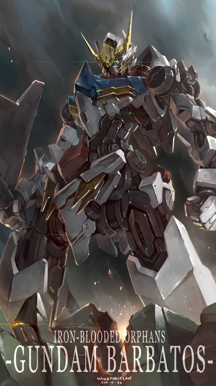 716x1280 Gundam Barbatos wallpaper