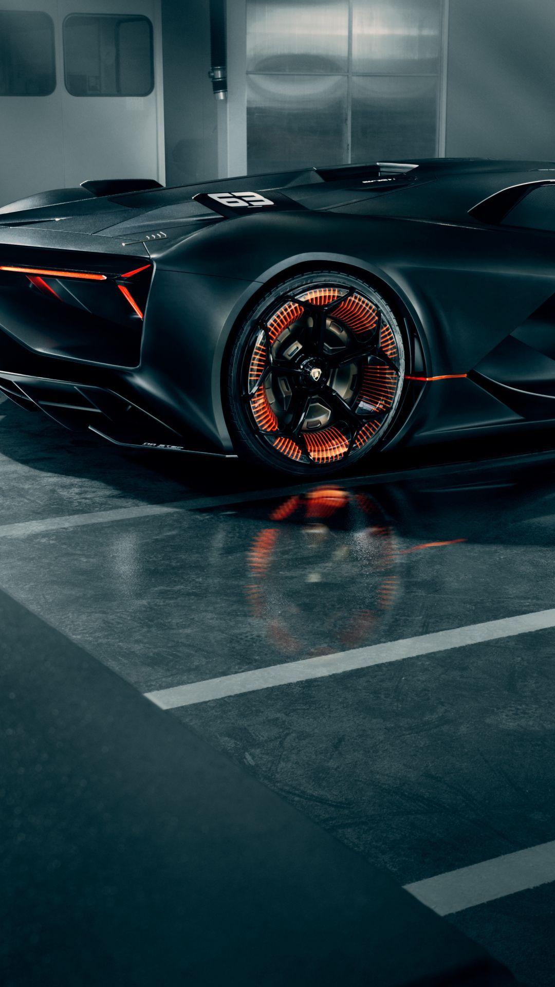 1080x1920 Sportcar, Lamborghini Terzo Millennio wallpaper