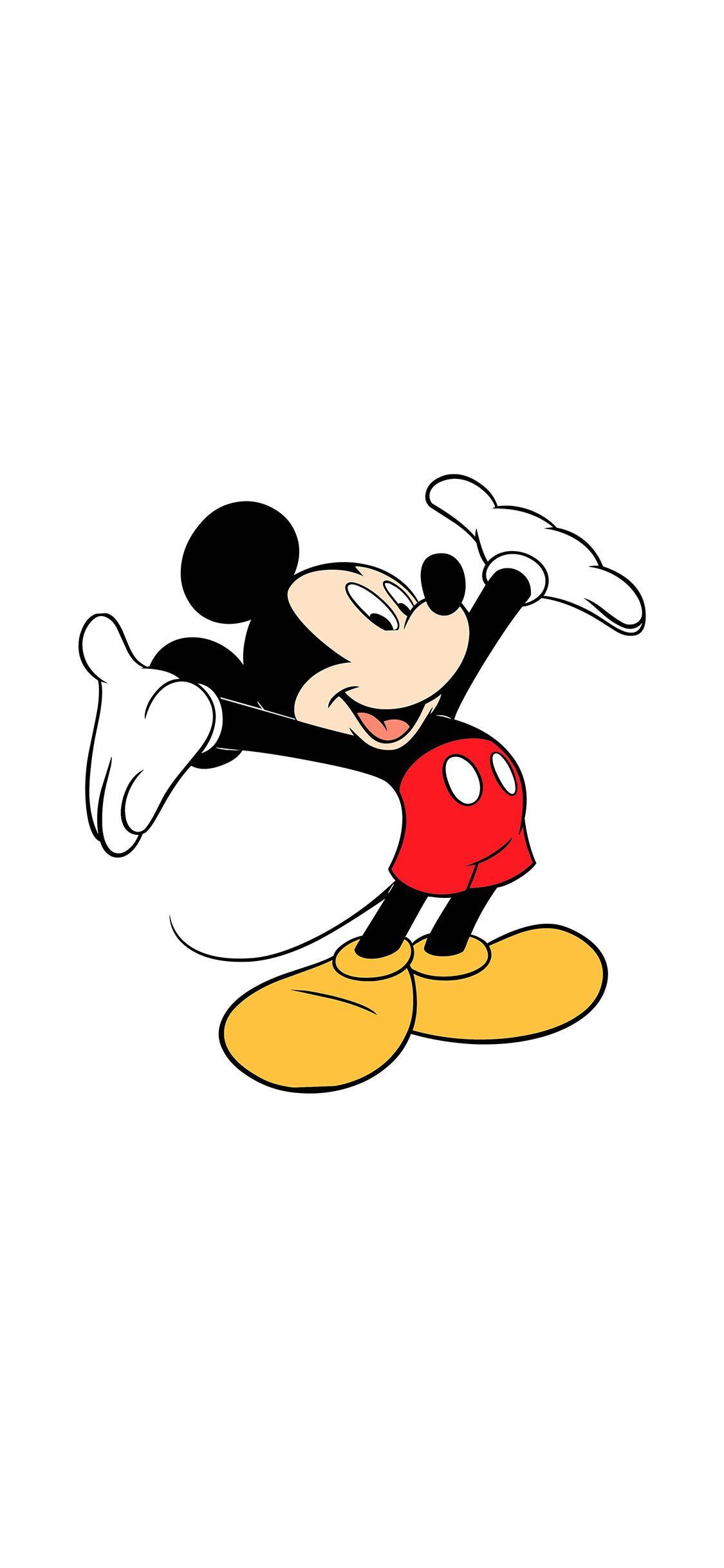 1125x2436 Mickey Mouse Disney Art Wallpaper