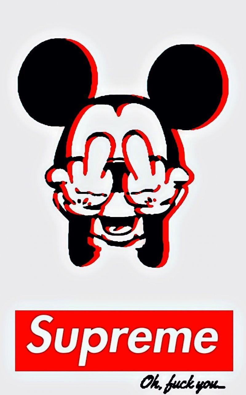 800x1280 Free download 17 Supreme Mickey Mouse Wallpaper
