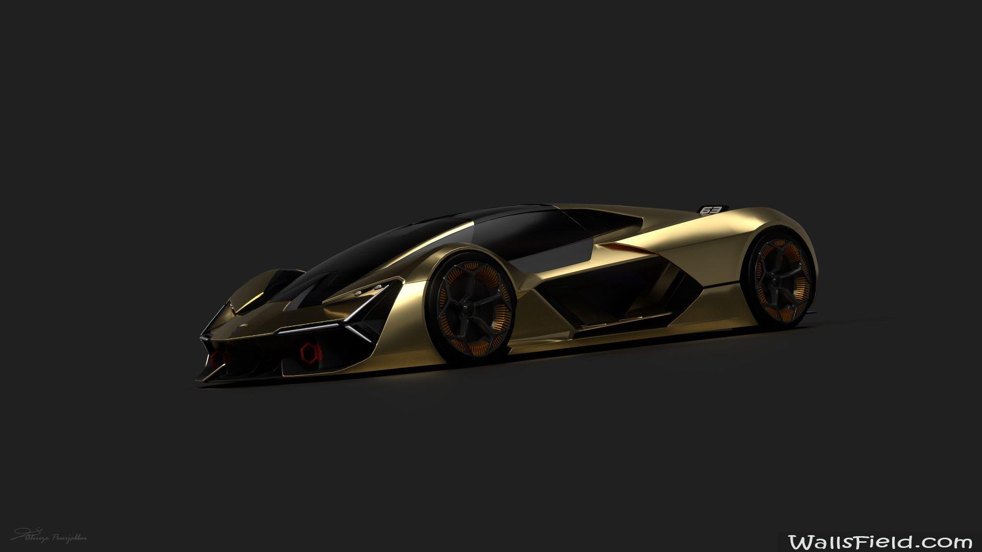 1920x1080 Lamborghini terzo millenio 4K.com. Free HD Wallpaper