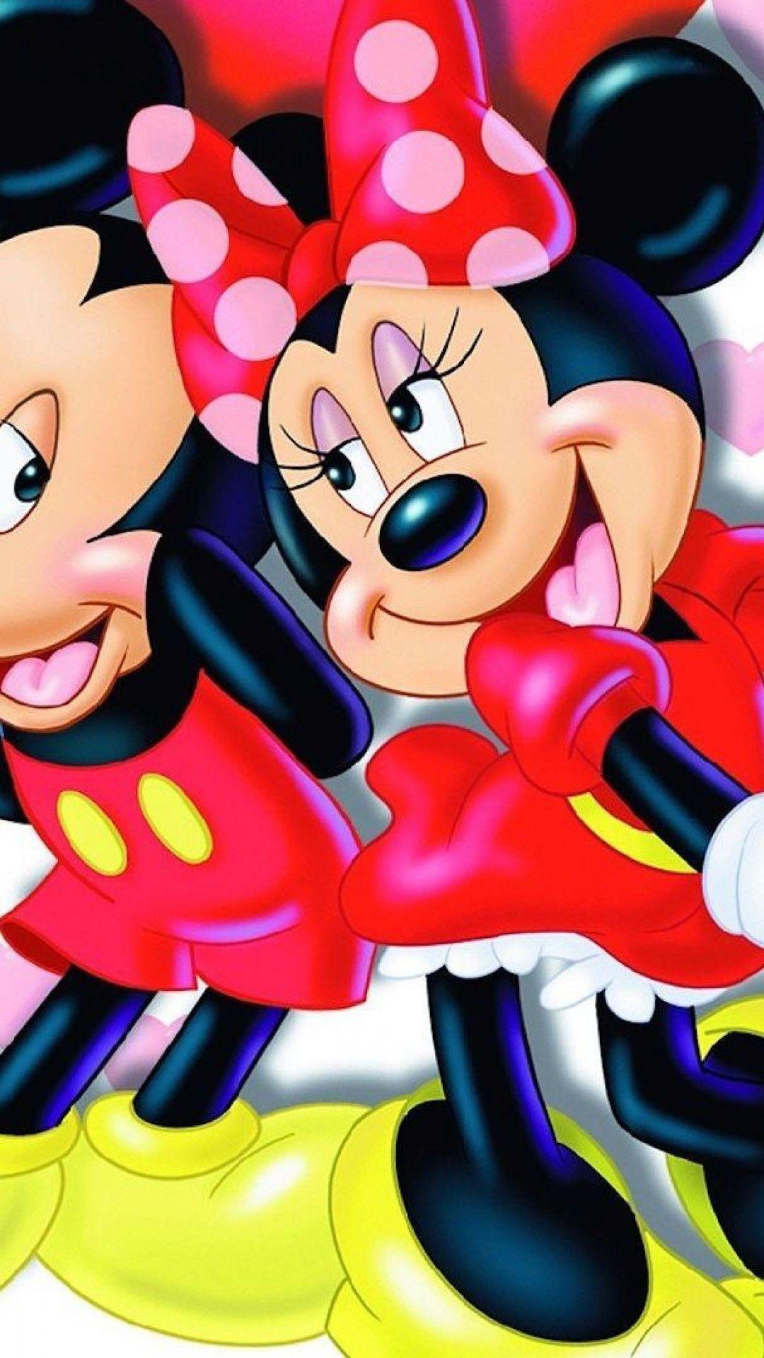 1080x1920 Mickey And Minnie Mouse HD Wallpaper for Desktop and Mobiles