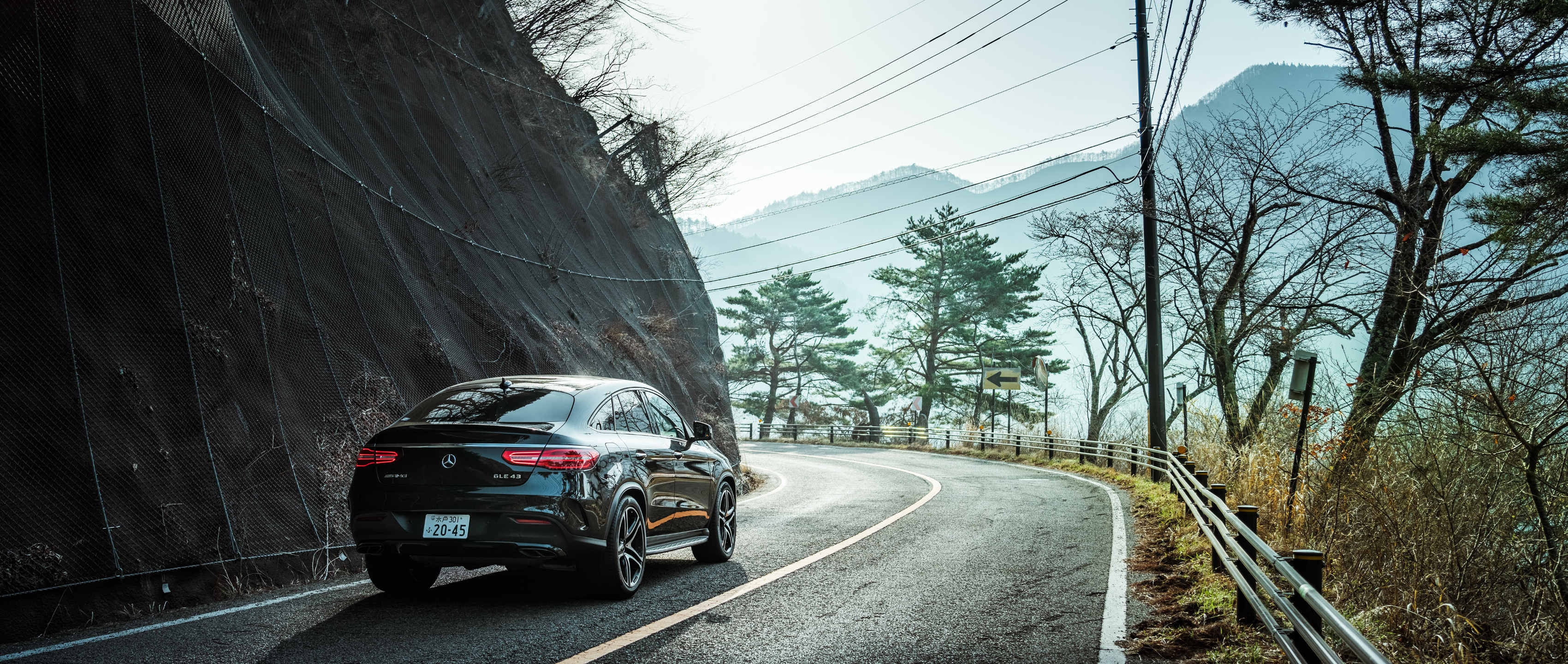 3400x1440 Mercedes AMG GLE 43 4MATIC Coupé Wallpaper. #MBsocialcar