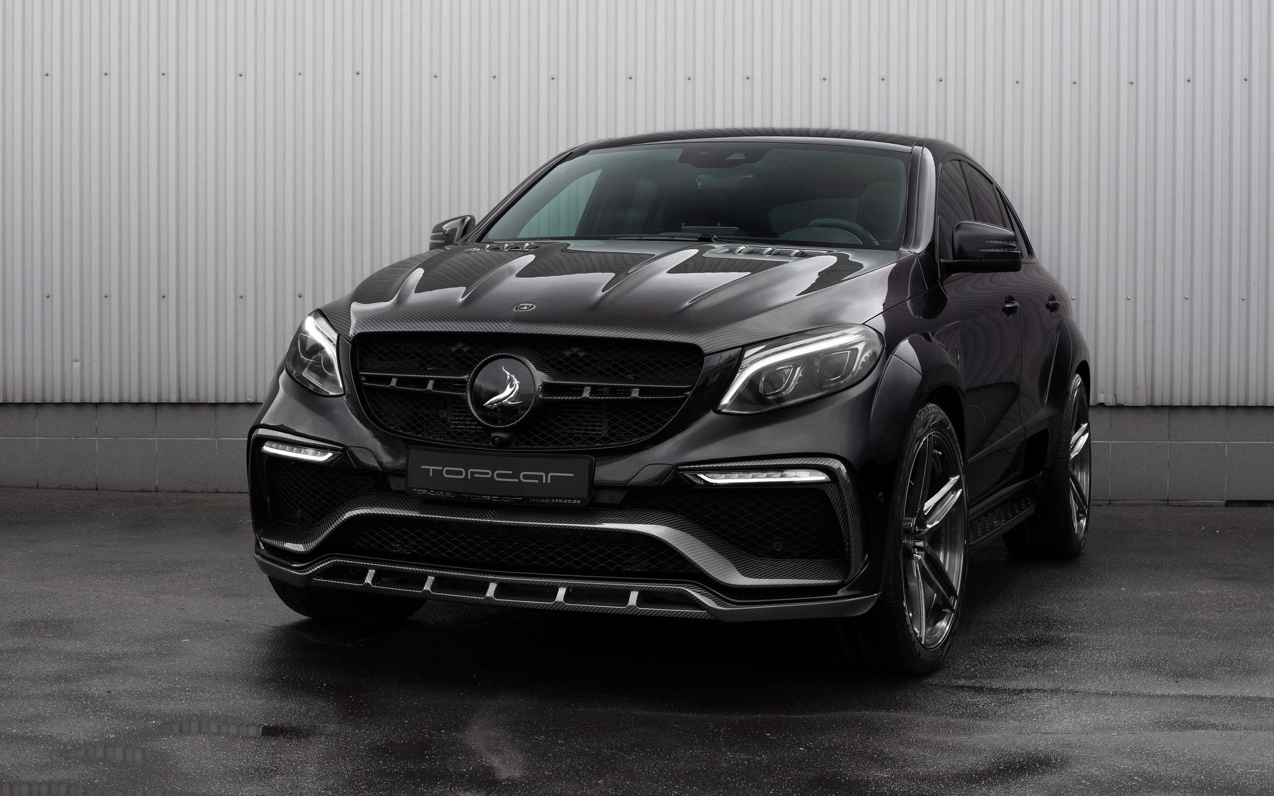 2560x1600 TopCar Mercedes Benz GLE Inferno Black Carbon Wallpaper. HD