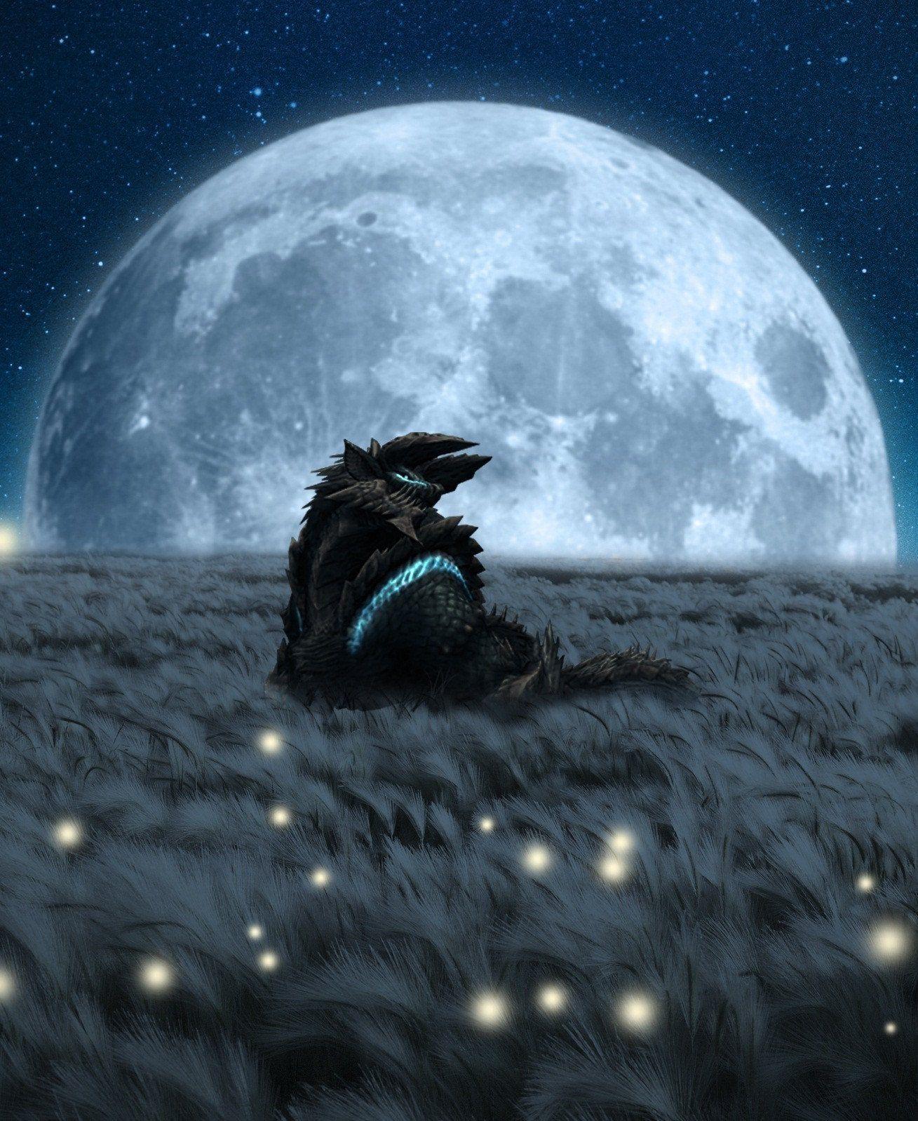 1309x1598 Zinogre (Jinouga) Portrait Wallpaper