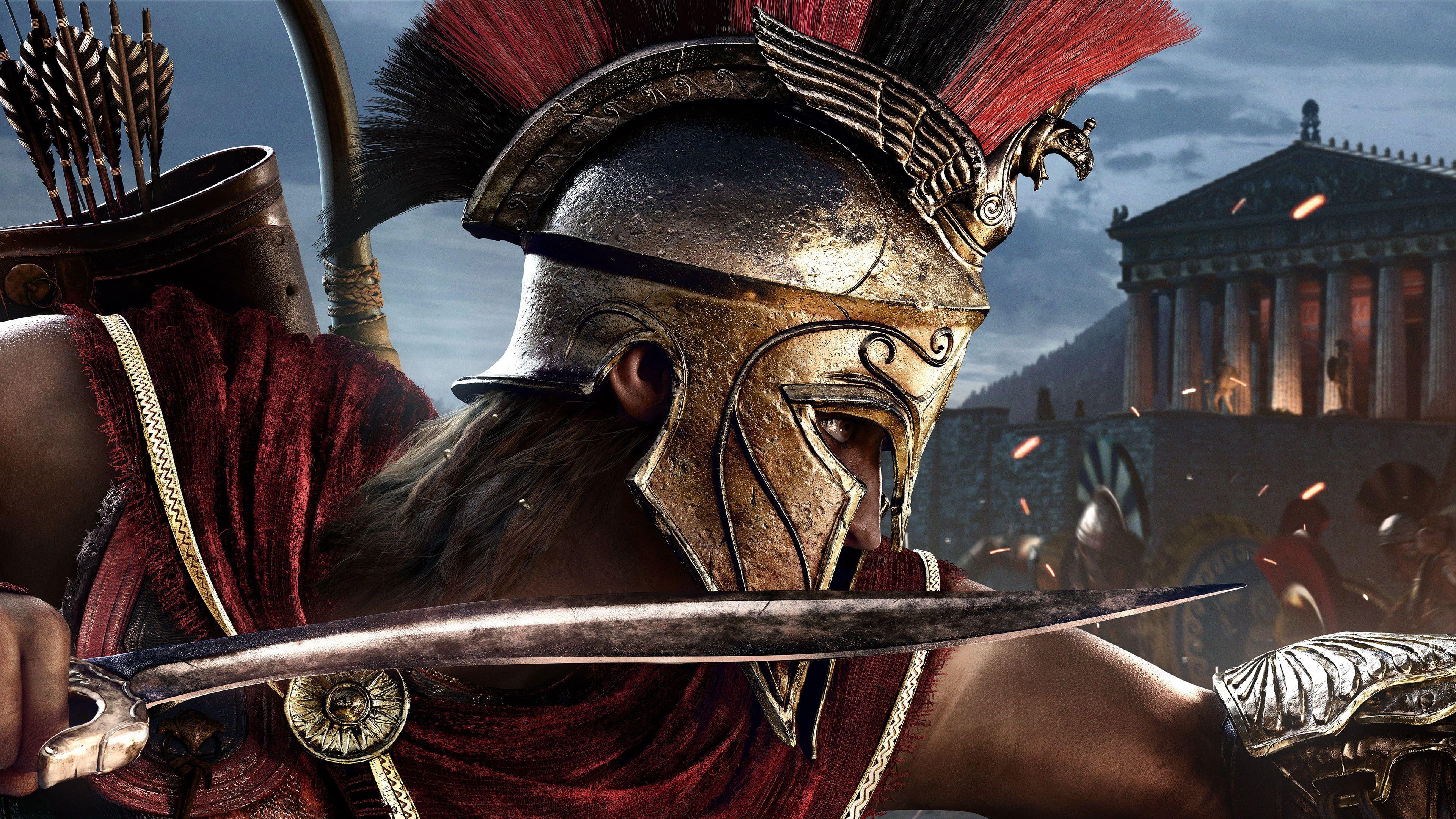 3840x2160 Video games, Spartans, Greek mythology, Greece, Assassin's Creed