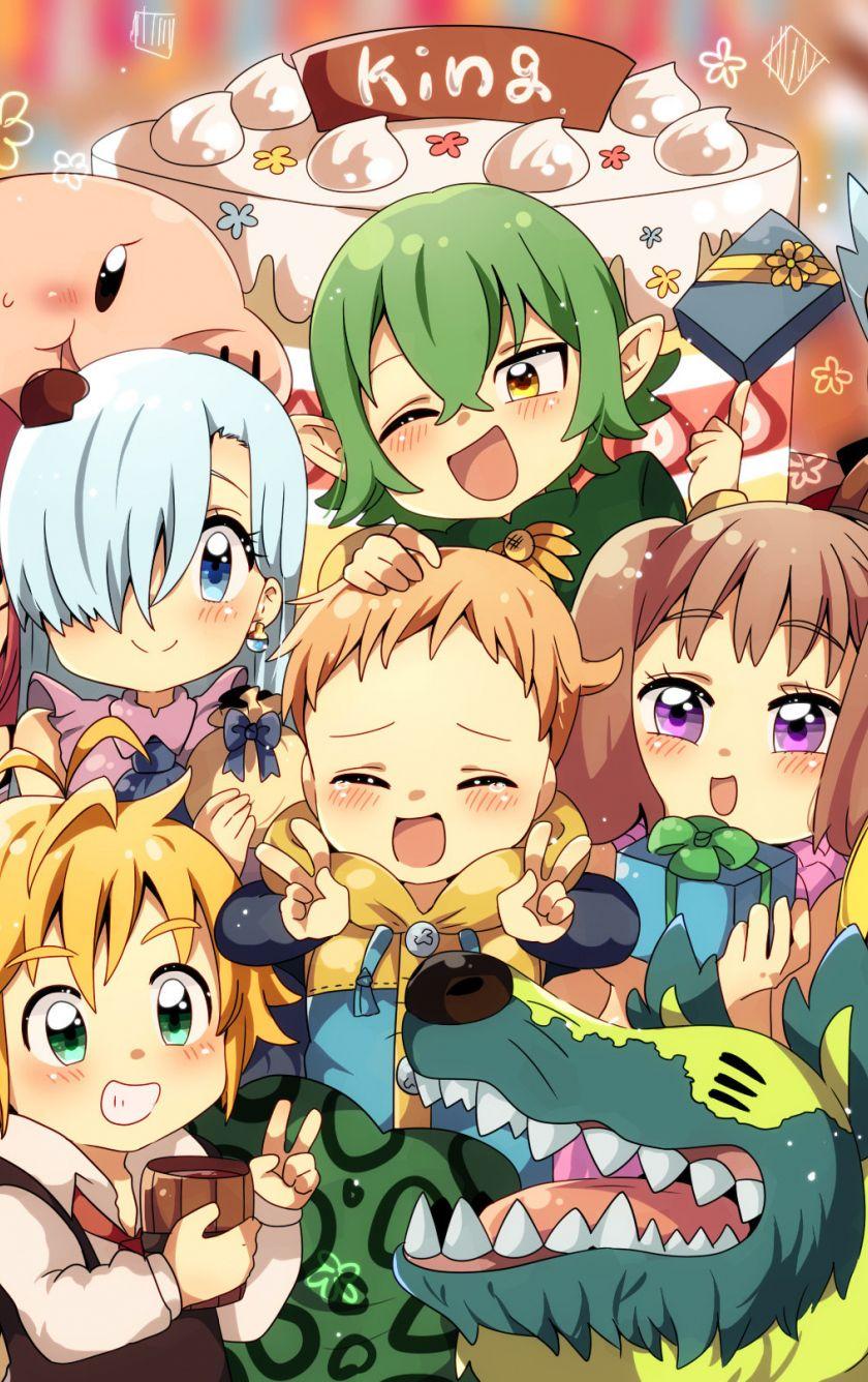 840x1336 Download 840x1336 wallpaper anime, characters, the seven deadly