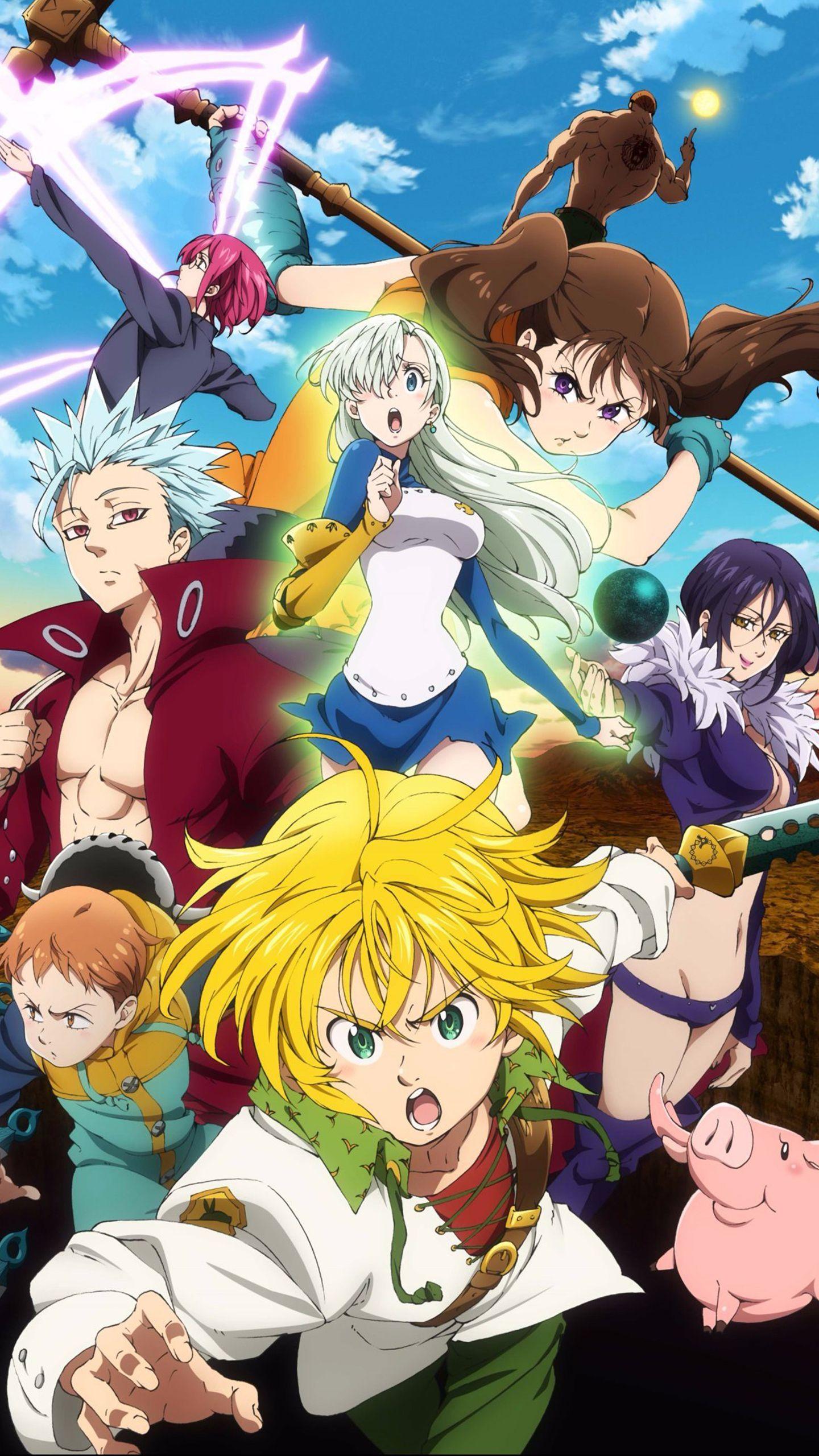 1440x2560 The Forgotten Lair. The Seven Deadly Sins Mobile Wallpaper