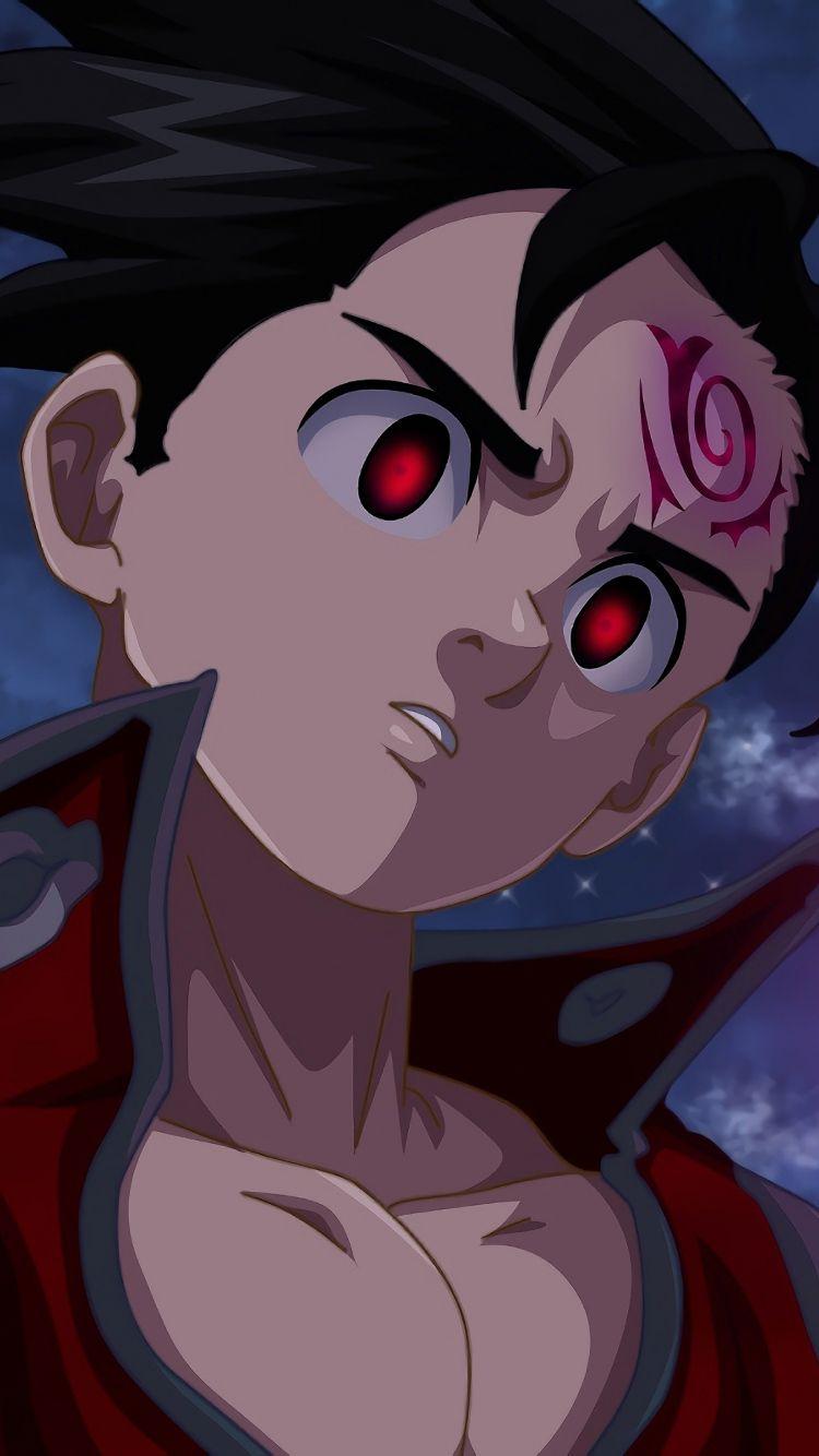 750x1334 Download 750x1334 wallpaper anime boy, zeldris, the seven deadly