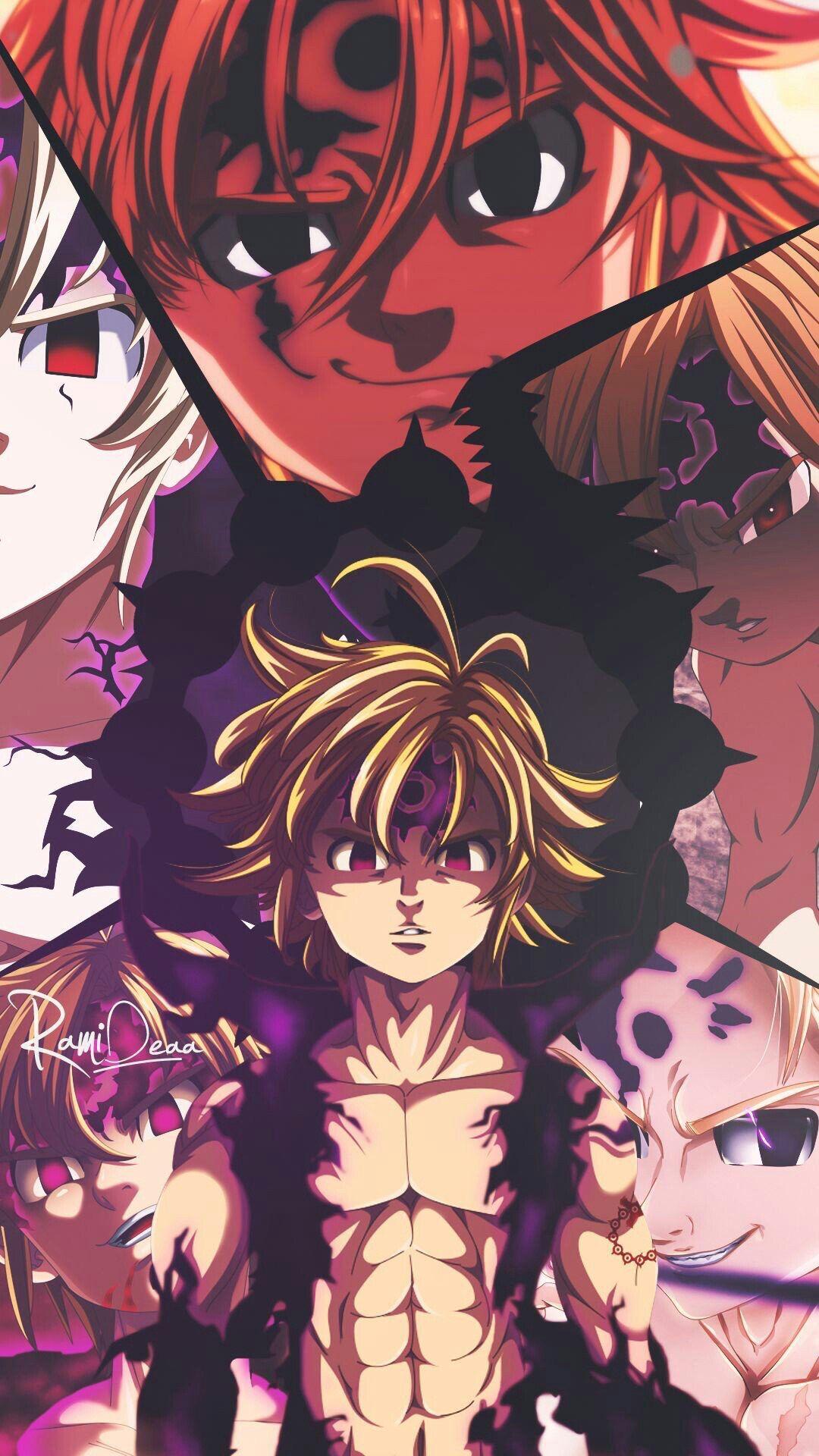 1080x1920 Murad by Murad Algndary. Seven deadly sins anime, Anime, Evil anime