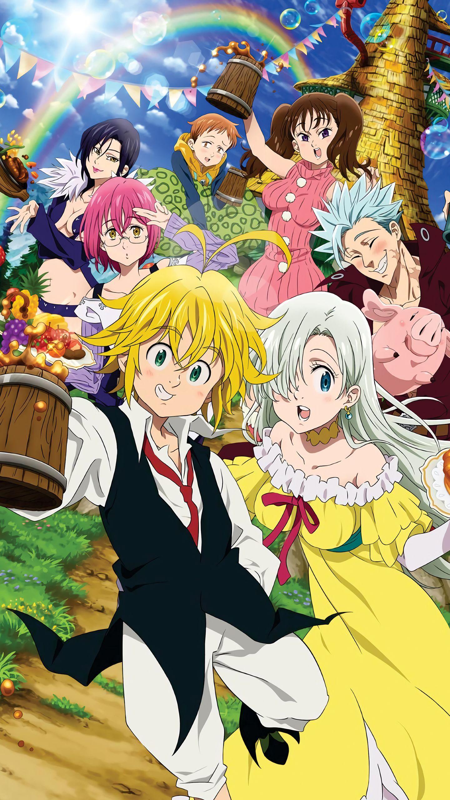 1440x2560 Seven Deadly Sins Wallpaper