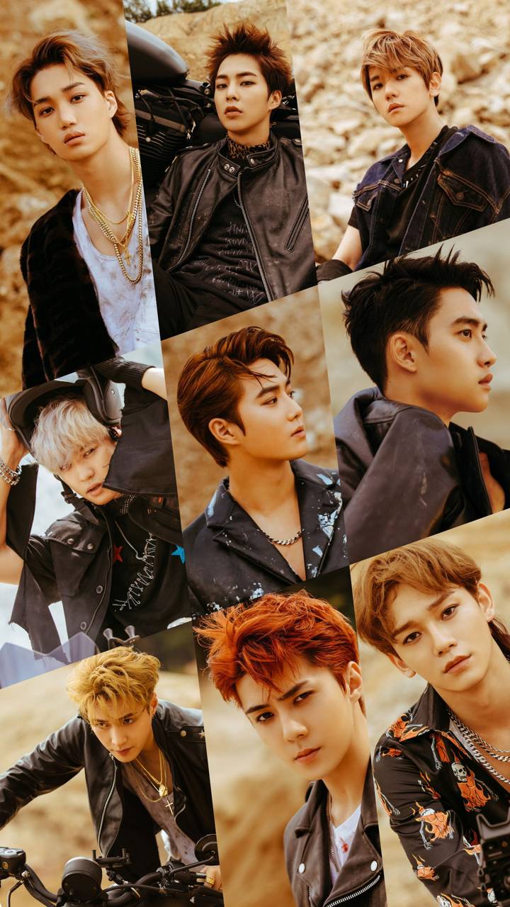 720x1280 EXO Tempo Wallpaper