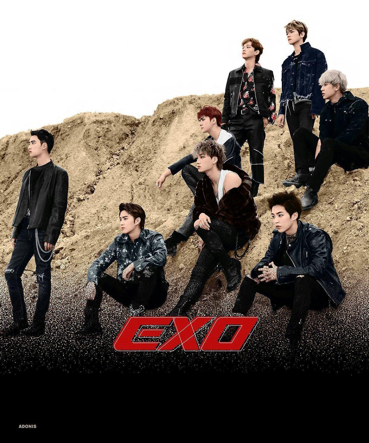 1241x1491 EXO. ❤︎EXO❤︎. DON'T MESS UP MY TEMPO