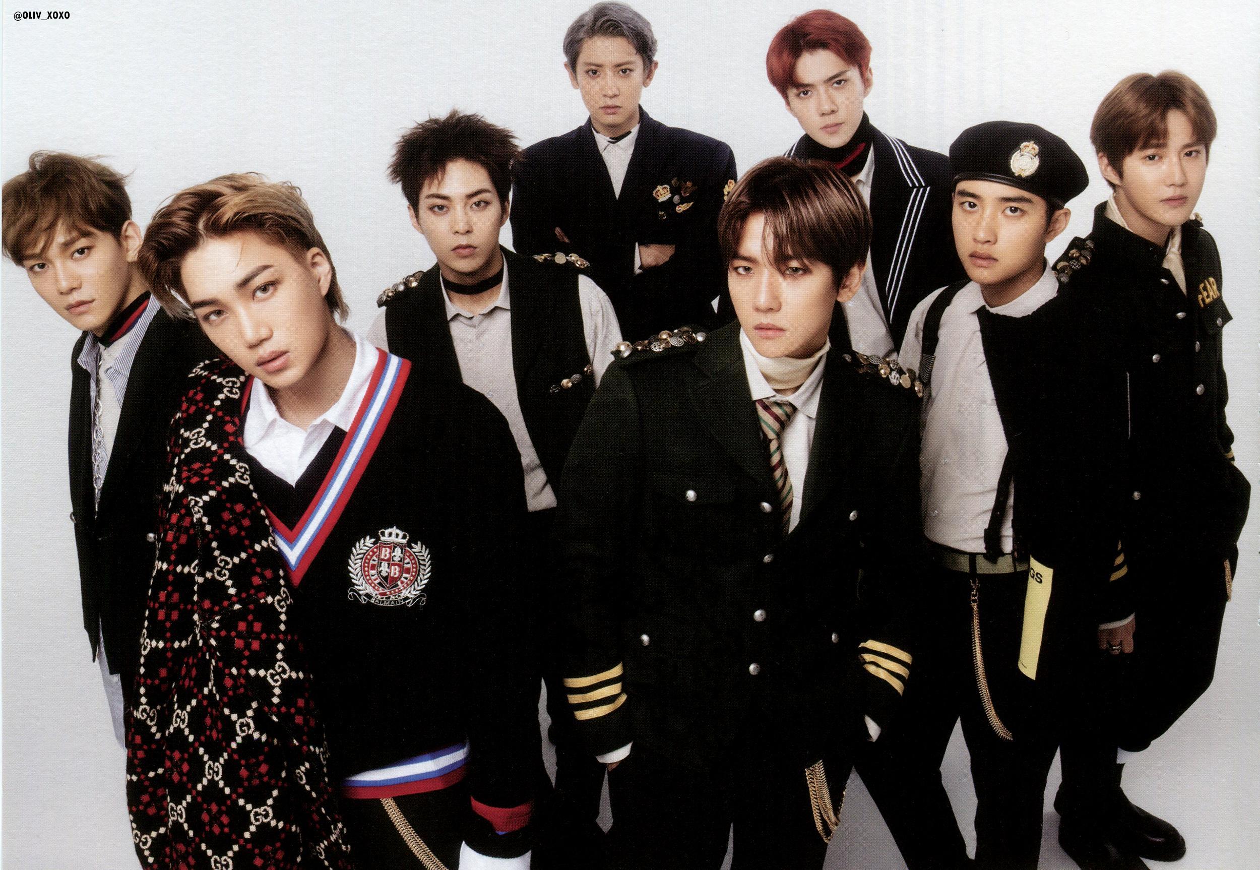 2500x1726 EXO Tempo Wallpaper
