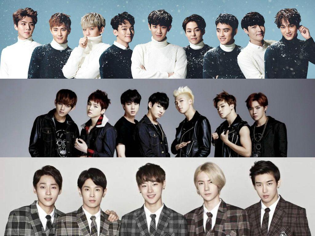 Bts And Exo Wallpapers Top Free Bts And Exo Backgrounds Wallpaperaccess