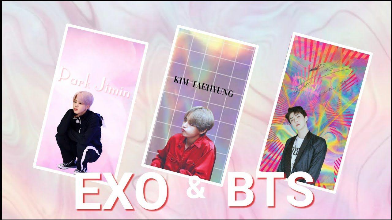 1280x720 BTS. EXO WALLPAPER TUTORIAL