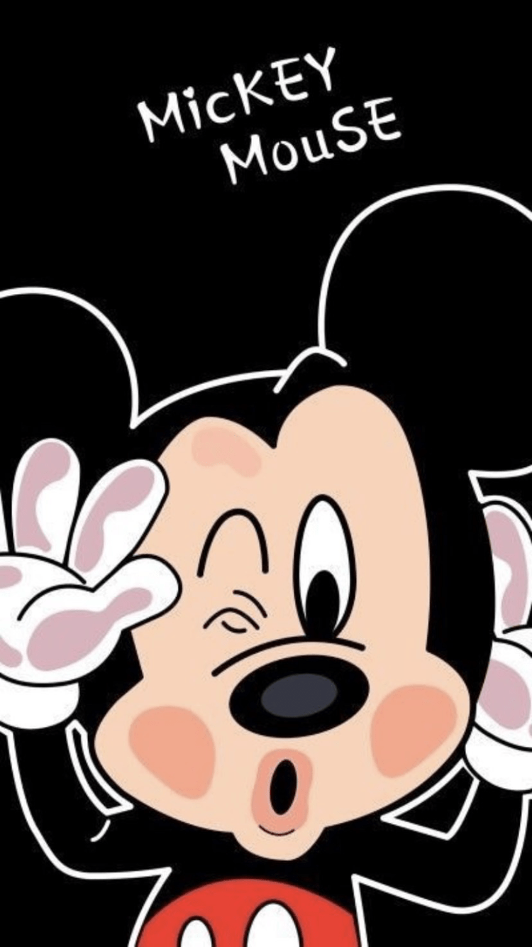 750x1334 my wallpaper by Taraputri. Mickey mouse wallpaper, Mickey