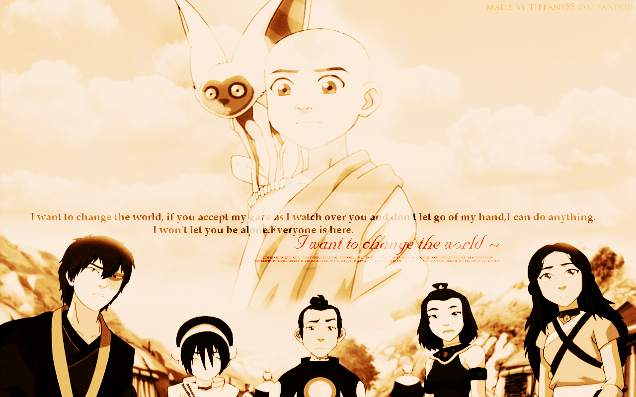 1280x800 Avatar The Last Airbender Wallpaper
