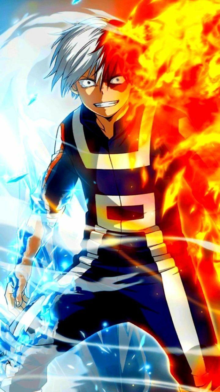 720x1280 Todoroki Shoto // Boku No Hero Academia // Tododeku // Todobaku