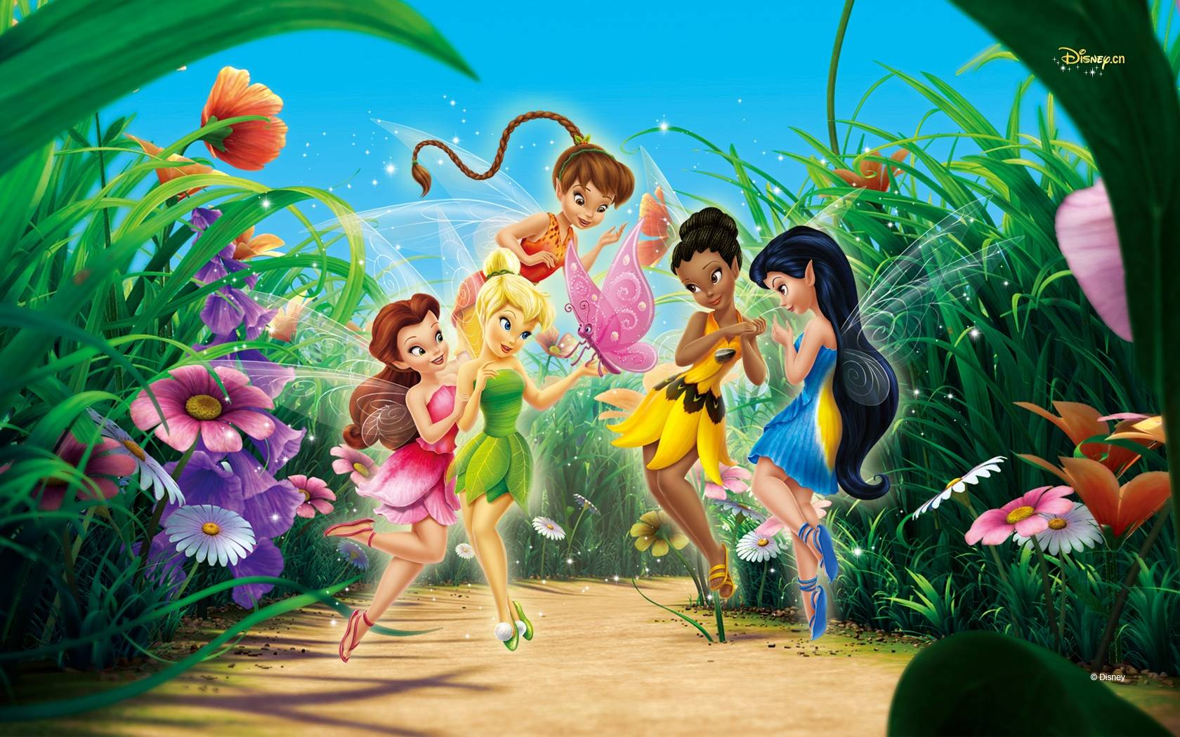 1680x1050 Disney Tinkerbell Wallpaper