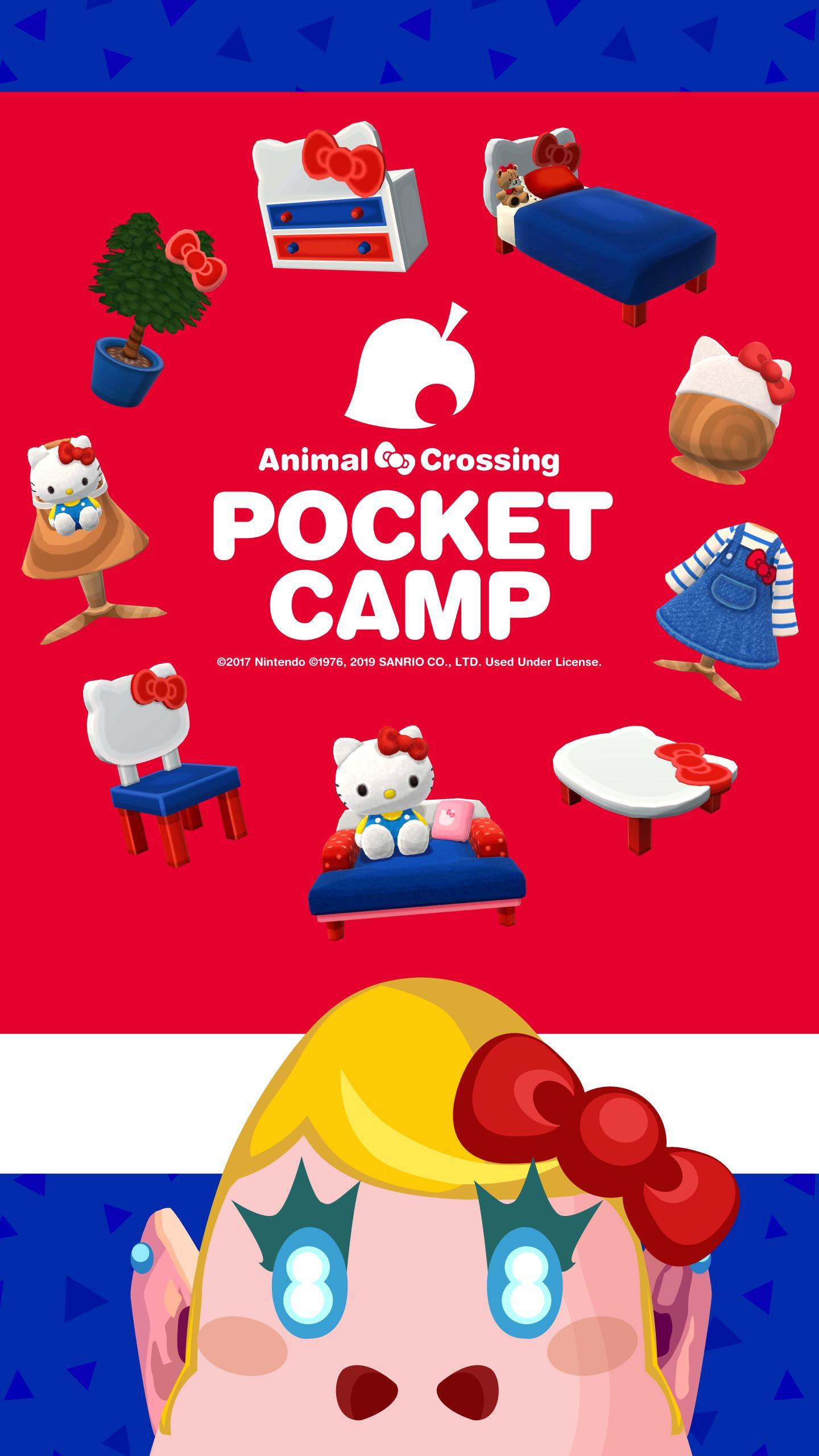1440x2560 Nintendo creates four Sanrio wallpaper from Animal Crossing