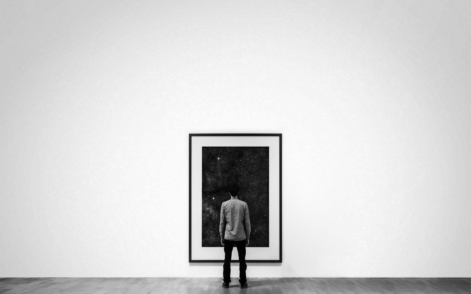 1920x1200 Free download Portrait BW Gray Grey Person wallpaper 1920x1200