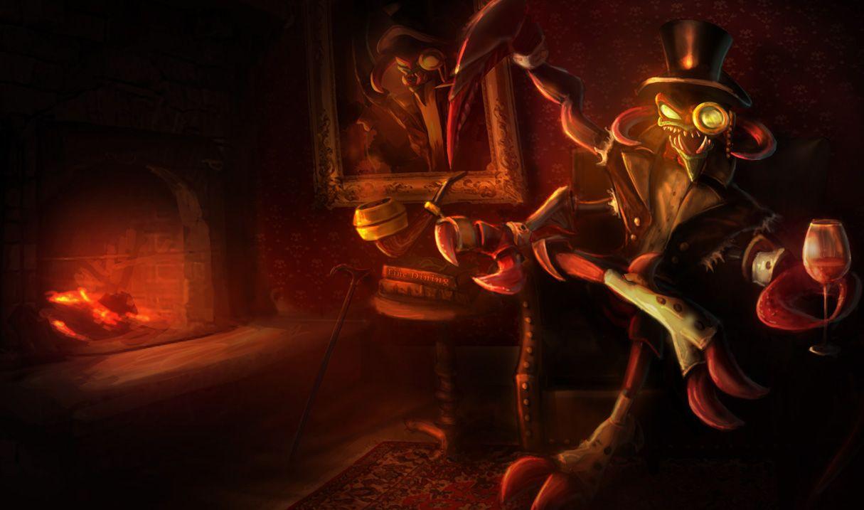 1215x717 Gentlemen Cho'Gath of Legends Wallpaper