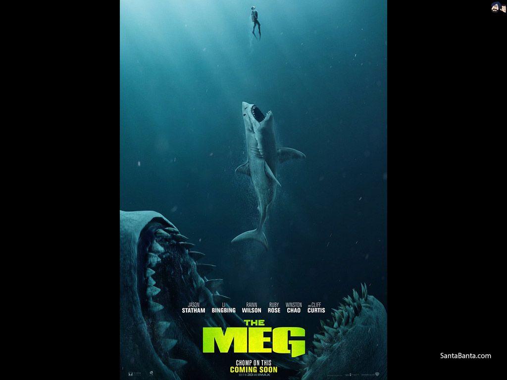 1024x768 The Meg Movie Wallpaper