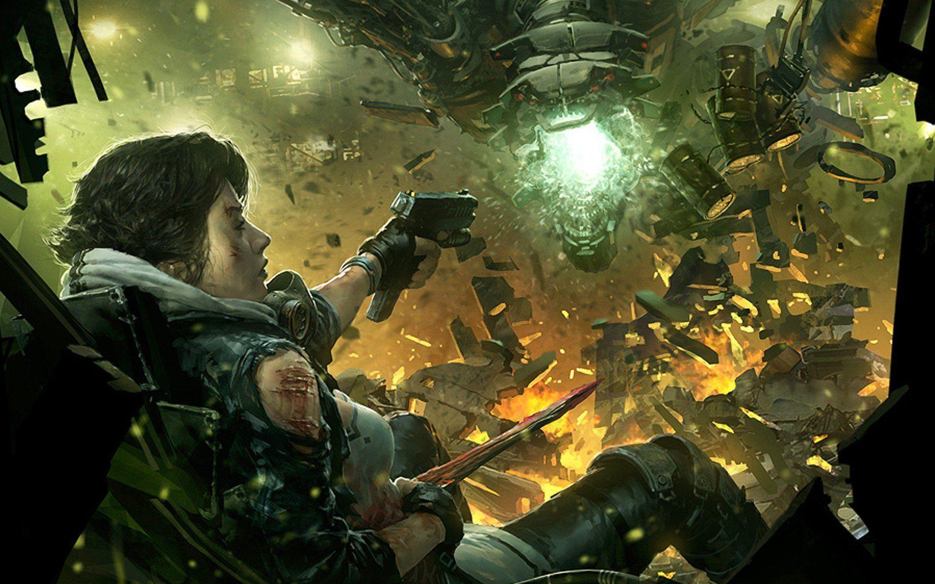 1920x1200 Shadowrun, Cyberpunk HD Wallpaper / Desktop and Mobile Image