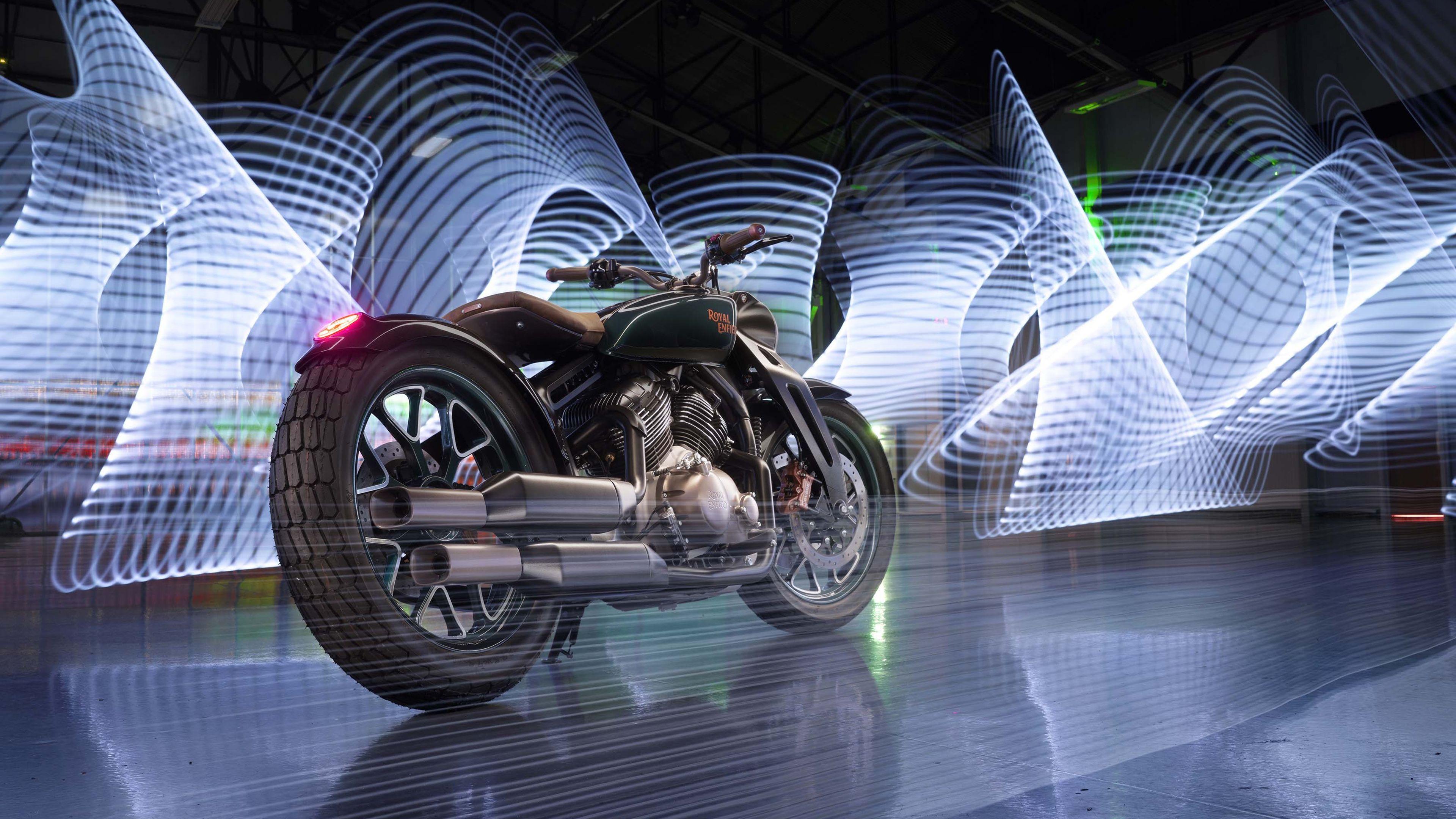 3840x2160 Royal Enfield KX Concept 4K Wallpaper