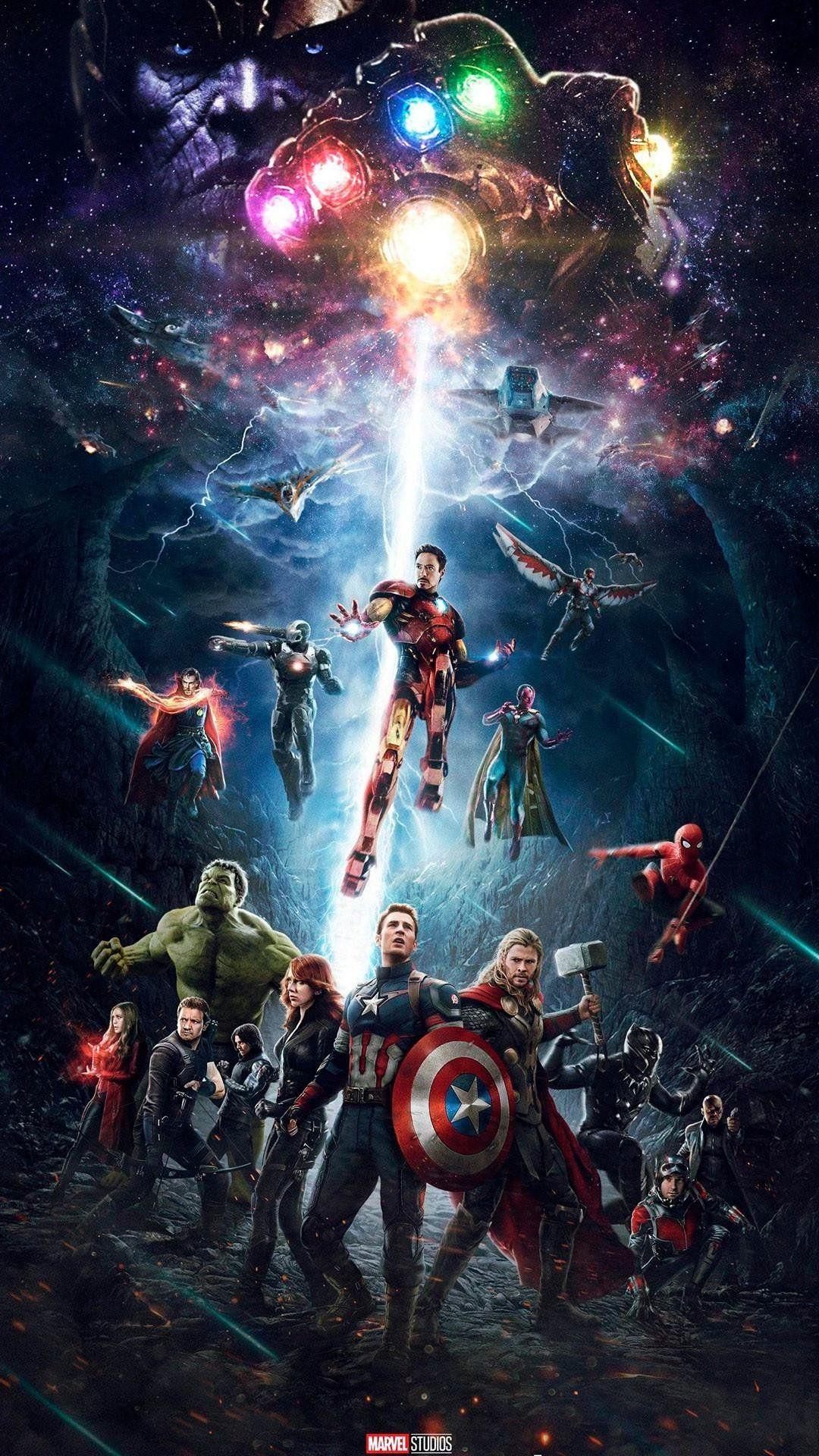 1080x1920 iPhone Wallpaper Marvel 4k