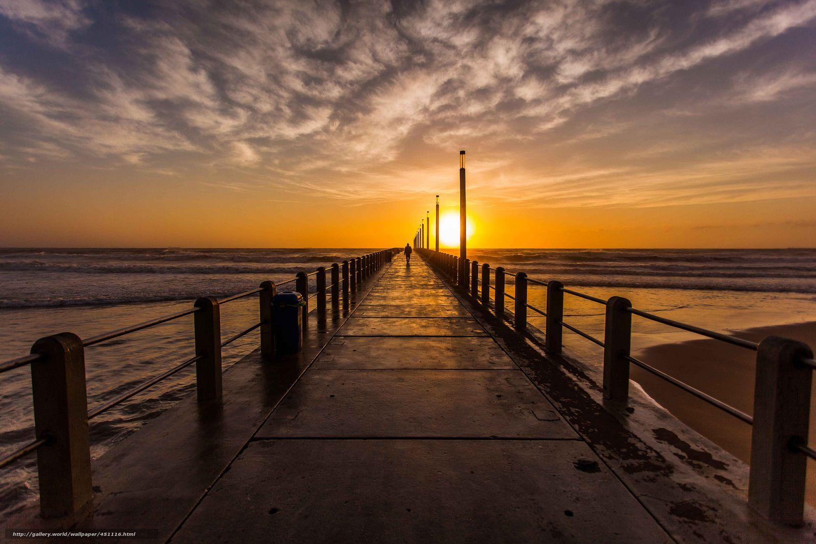 1600x1066 Download wallpaper Africa, South Africa, Durban, North Beach free