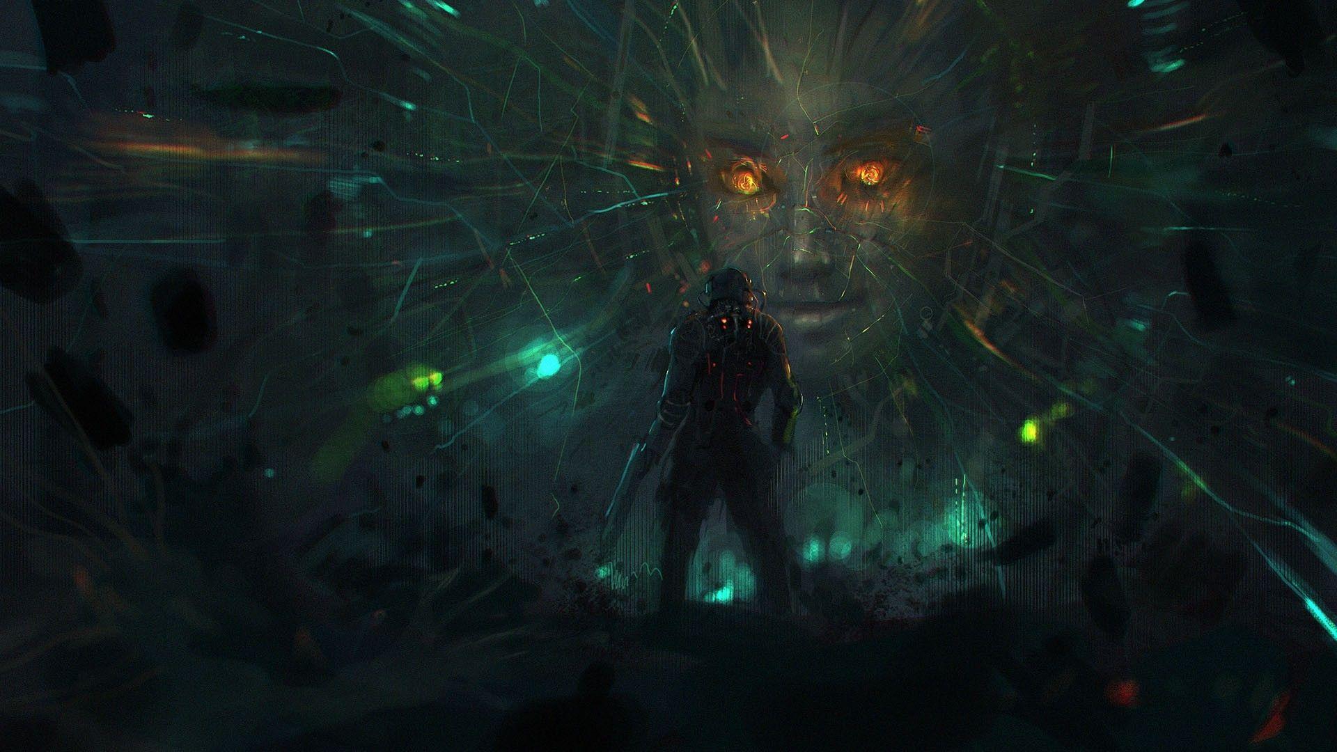 1920x1080 System Shock, System Shock Shodan, Science Fiction, Cyberpunk, Video Games Wallpaper HD / Desktop and Mobile Background