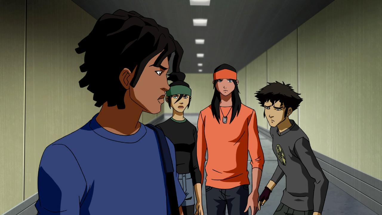 1280x720 Young Justice Season 3 Static Shock Wallpaper