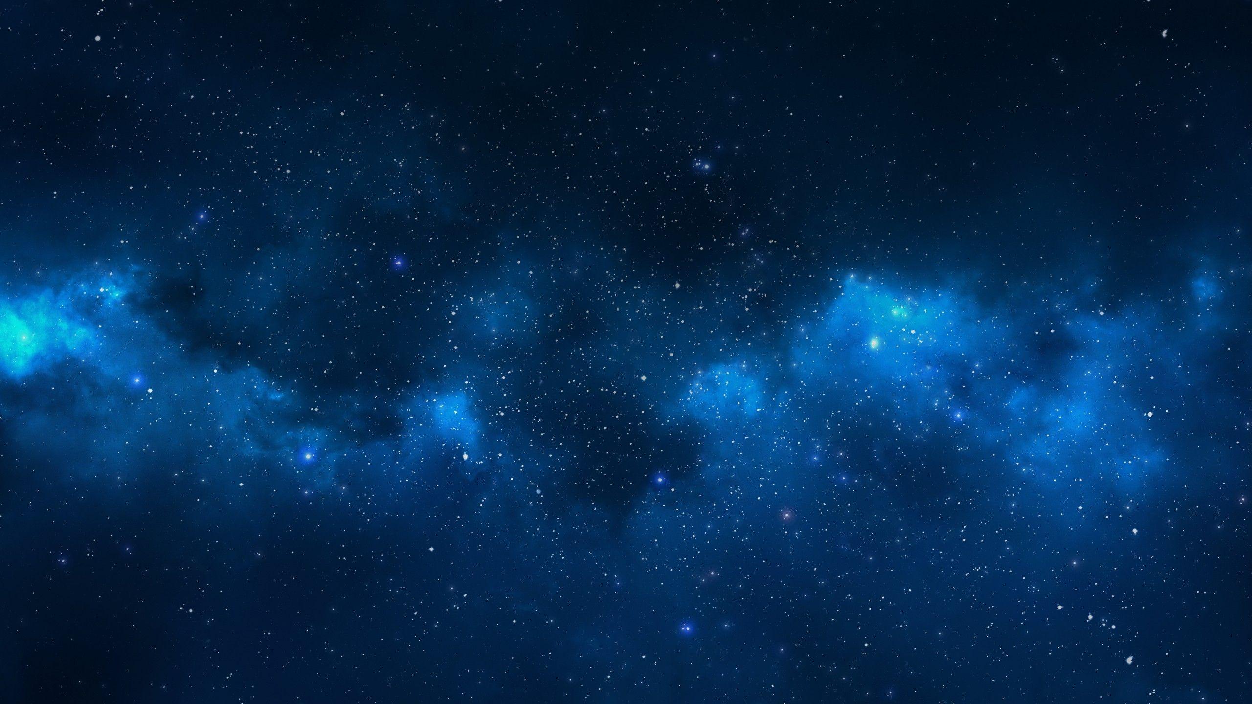 Hình nền Blue Galaxy 2560x1440