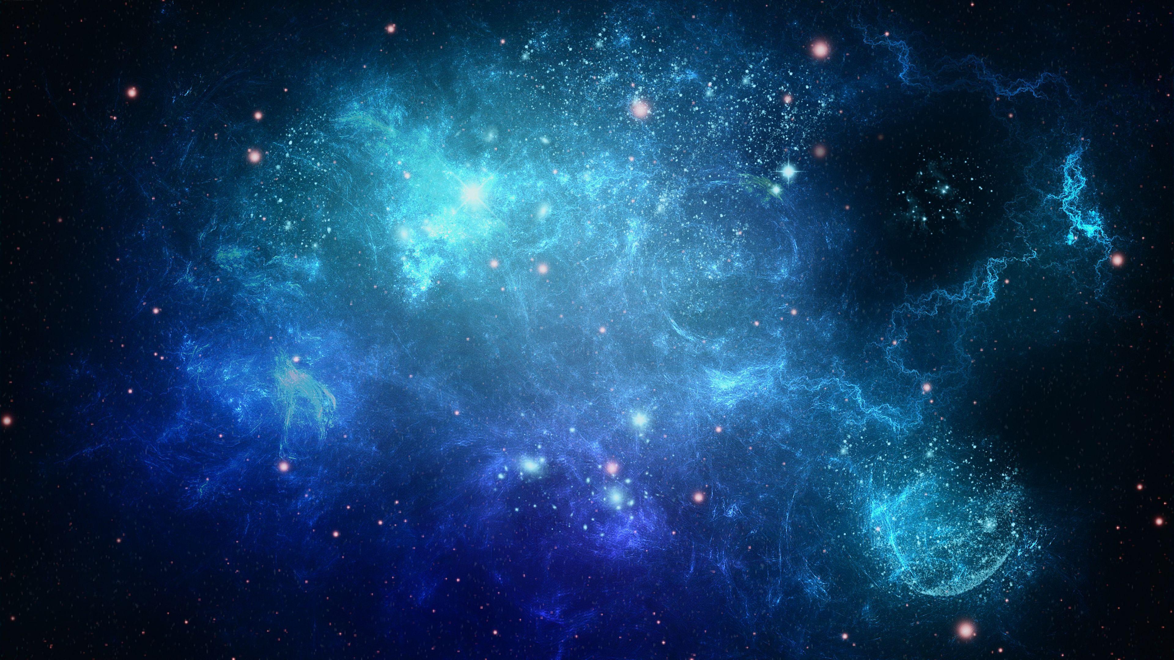 Cool Blue Galaxy Stars Wallpapers Top Free Cool Blue Galaxy