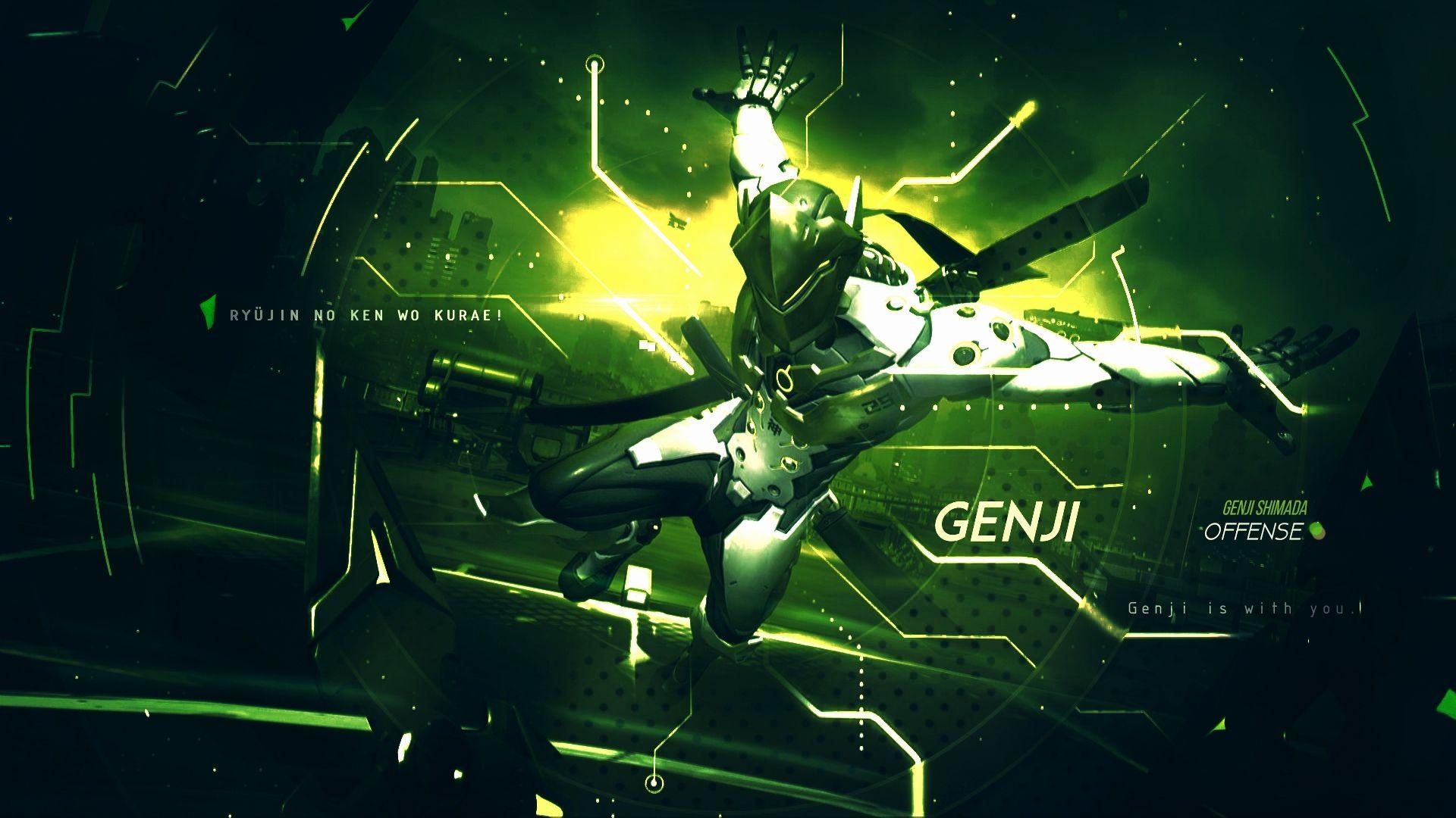 1920x1080 Overwatch Genji Wallpaper Inspirational Genji Overwatch HD 10k