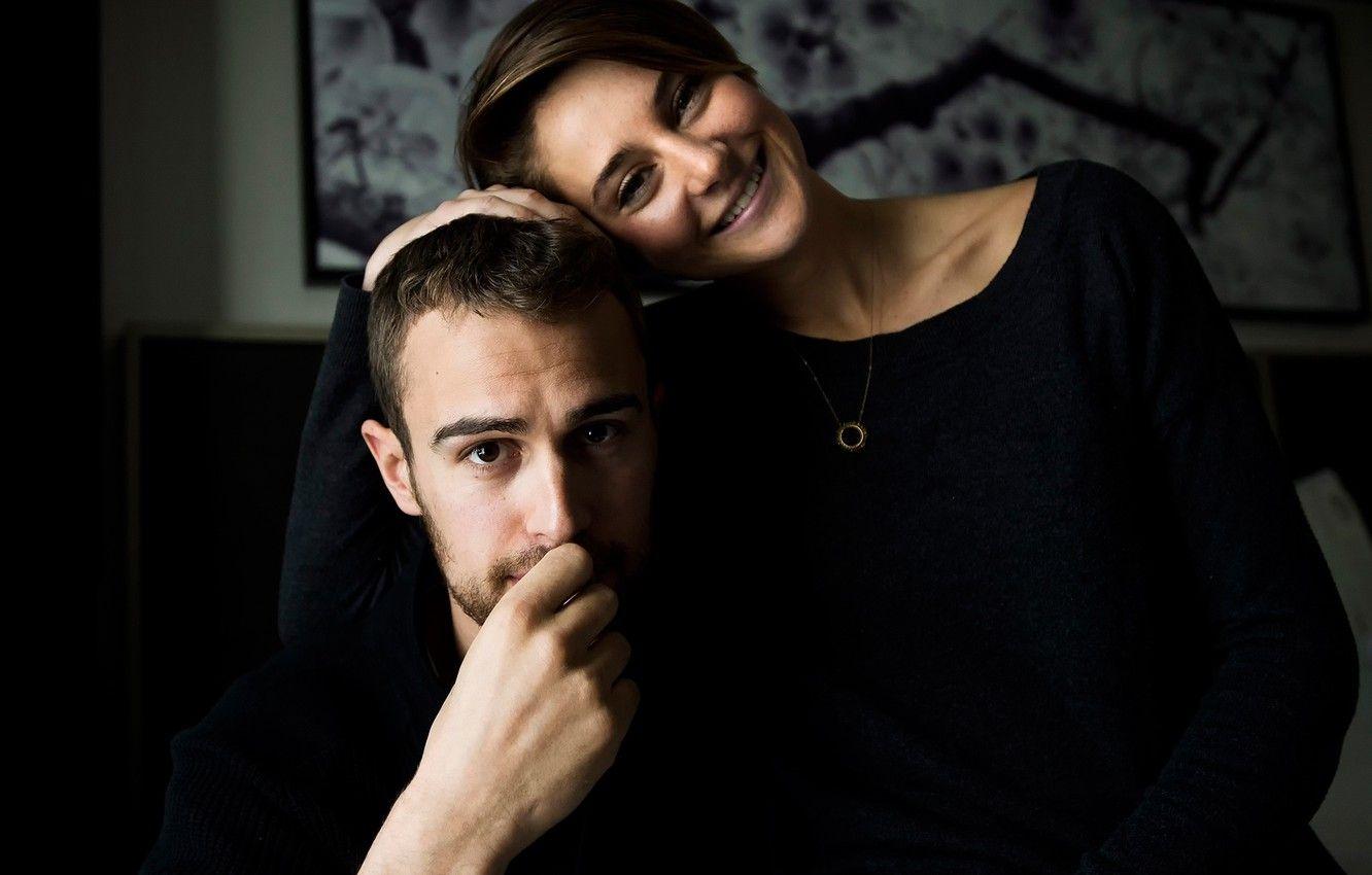 1332x850 Wallpaper photohoot, Theo James, Shailene Woodley, Allegiant