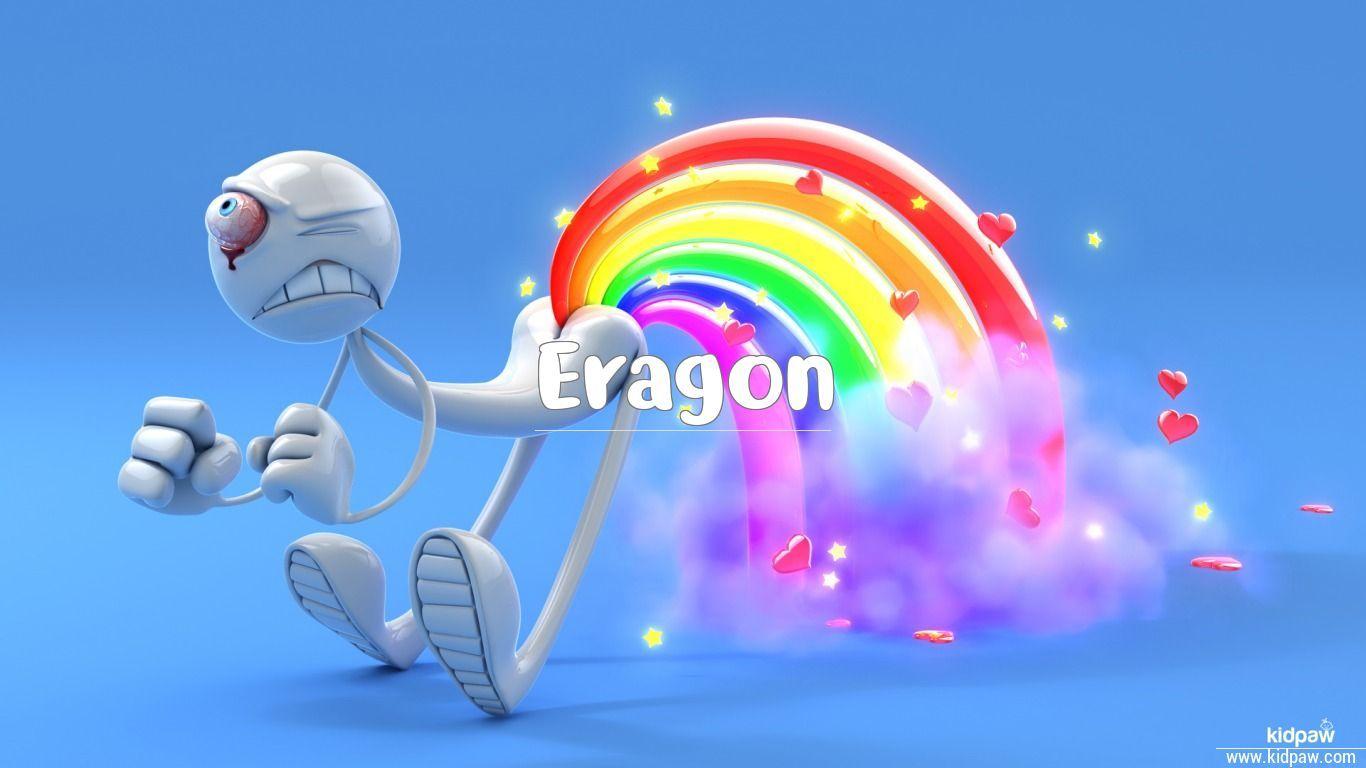 1366x768 Eragon 3D Name Wallpaper for Mobile, Write Name on Photo Online