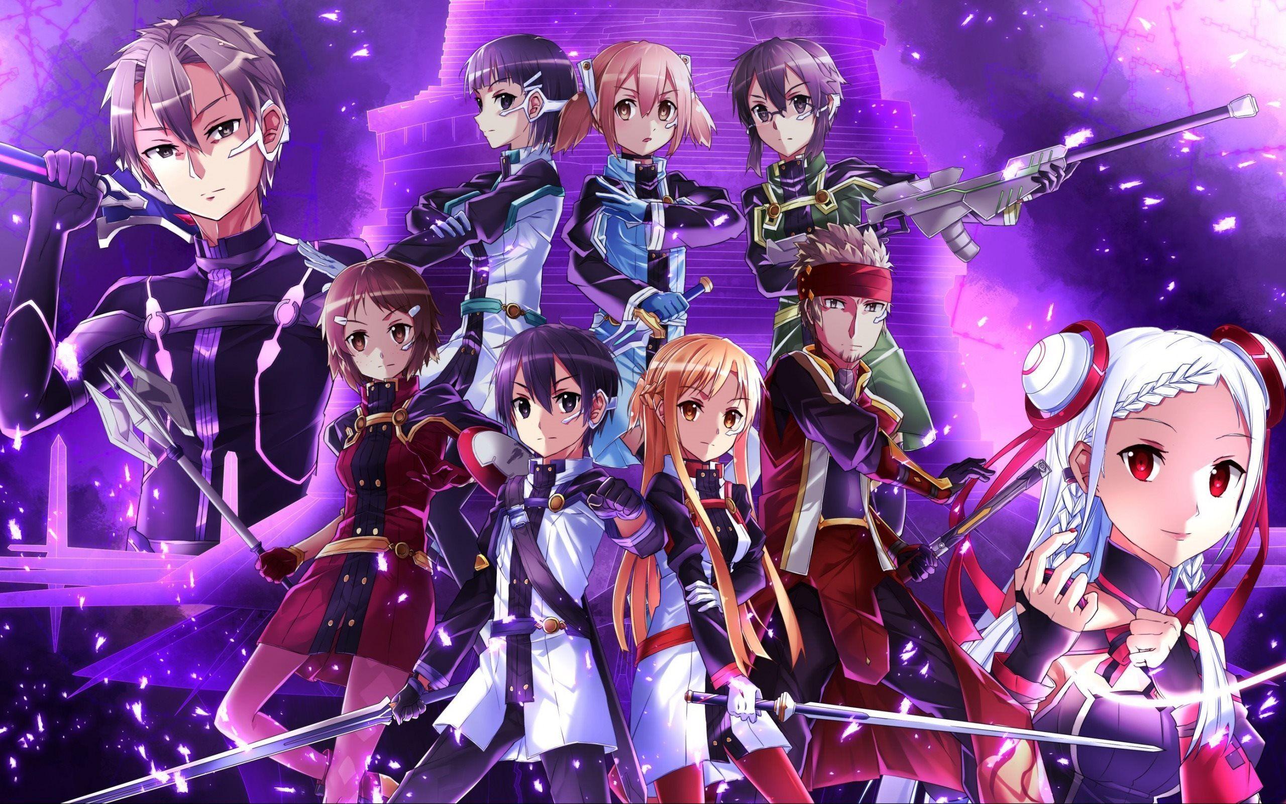 2560x1600 Sword Art Online, kenjutsu, Ordinal Scale, novel, blade, SAO