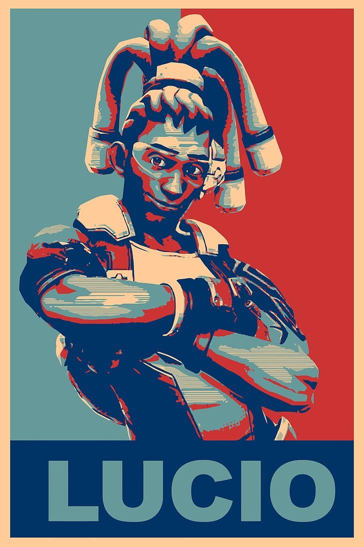 728x1093 HD wallpaper: propaganda, Lúcio (Overwatch), Gamer