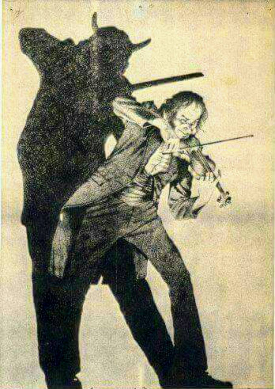 907x1280 Niccolo paganini wallpaper