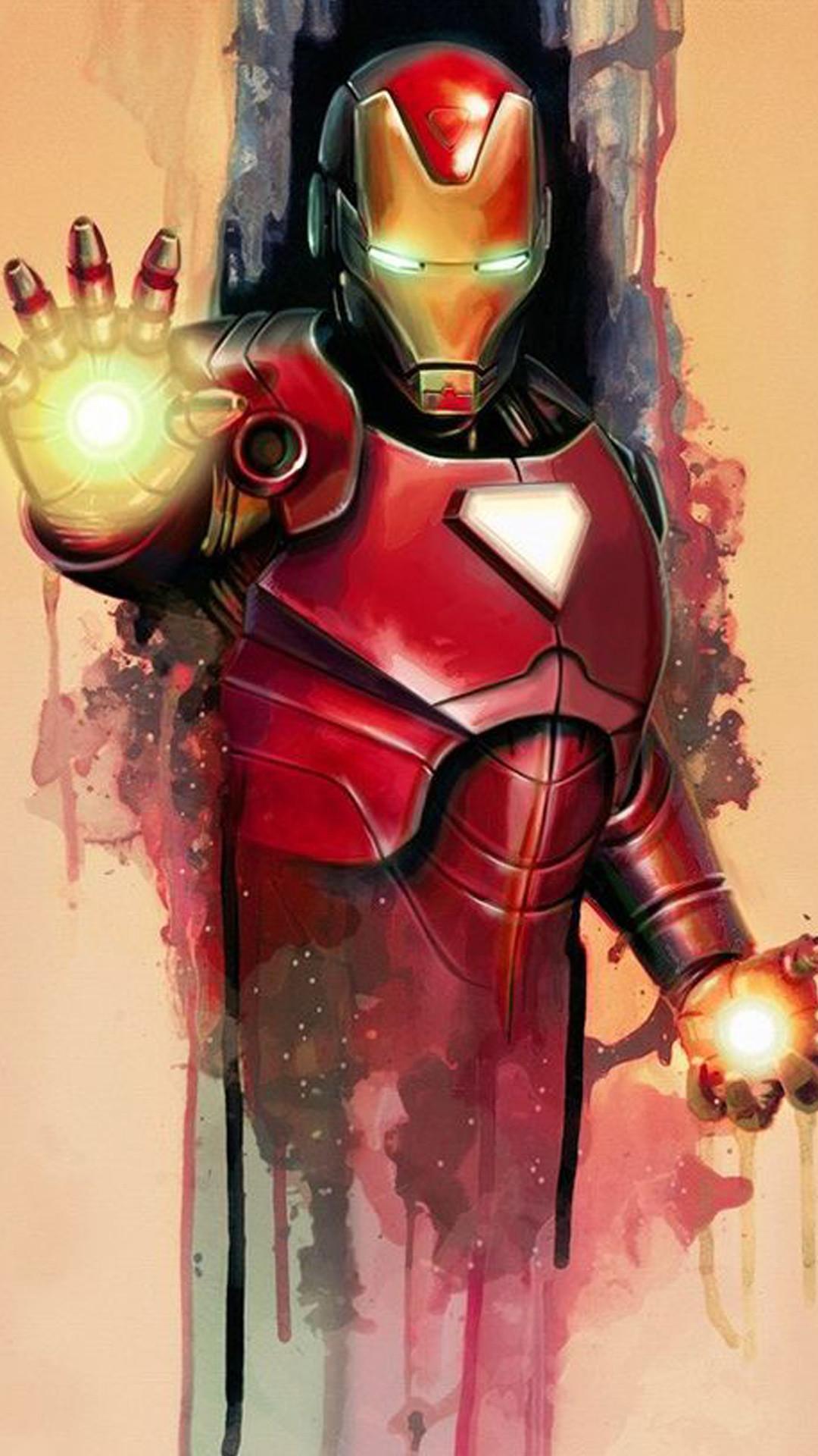 1080x1920 Iron Man iPhone X Wallpaper