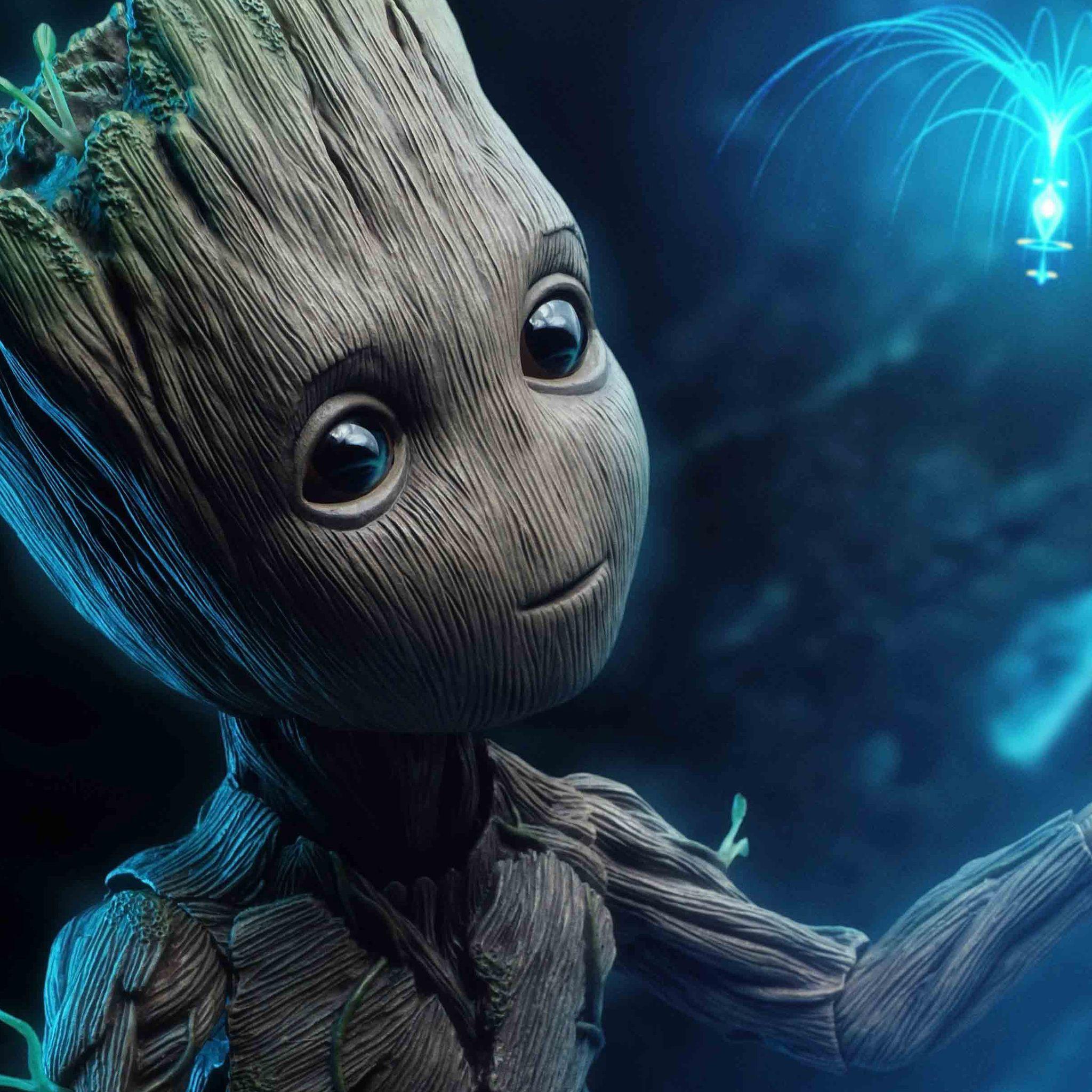 2048x2048 Baby Groot HD