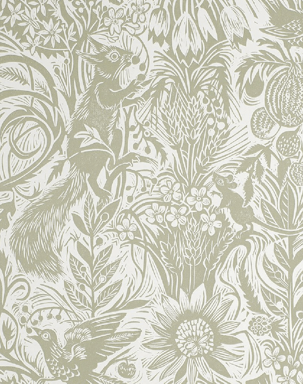1008x1278 Squirrel & Sunflower, Green Sedge