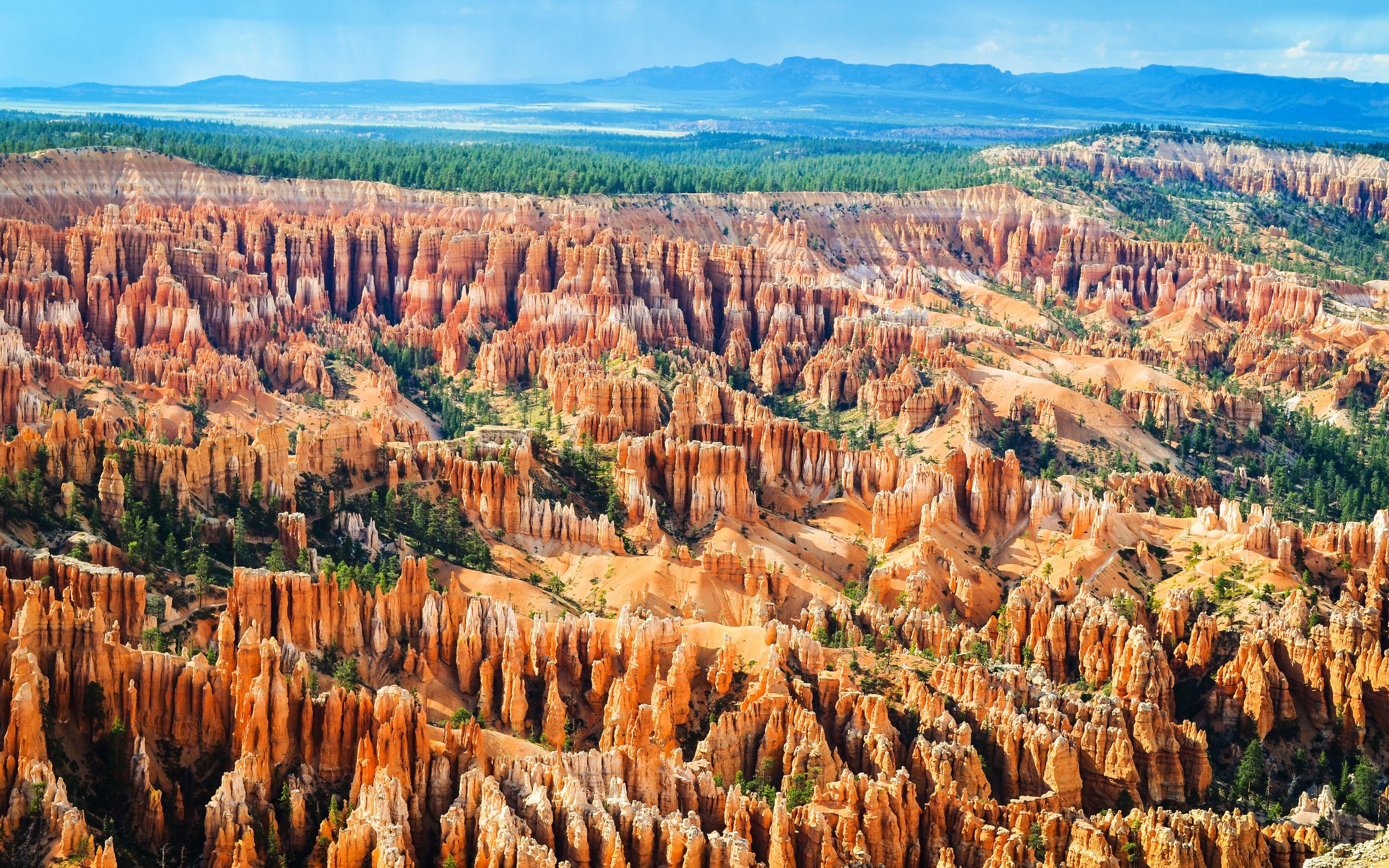 3840x2400 Bryce Canyon Vista wallpaper photographs