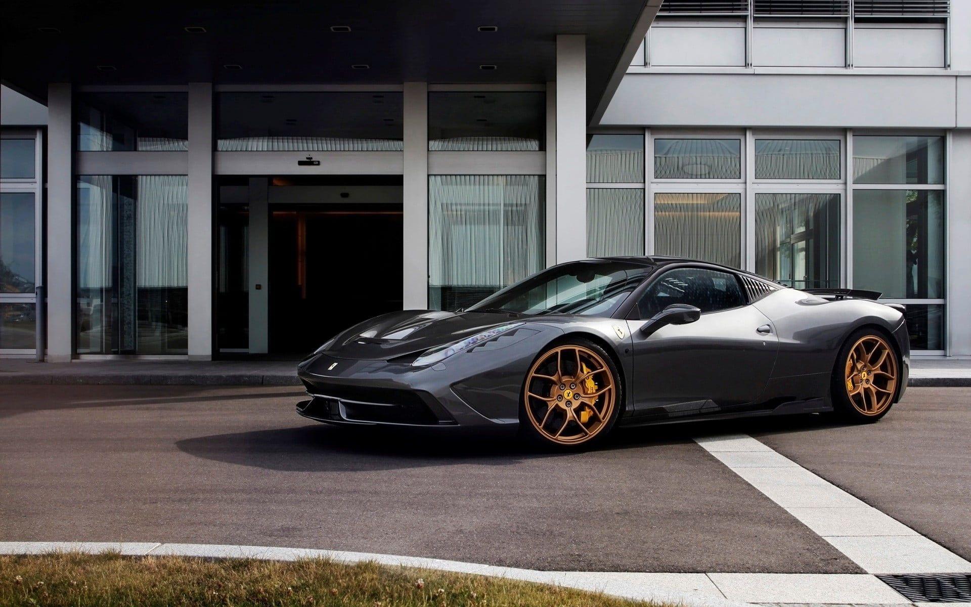 1920x1200 Black luxury car, Novitec, Novitec Rosso, Ferrari 458 Speciale