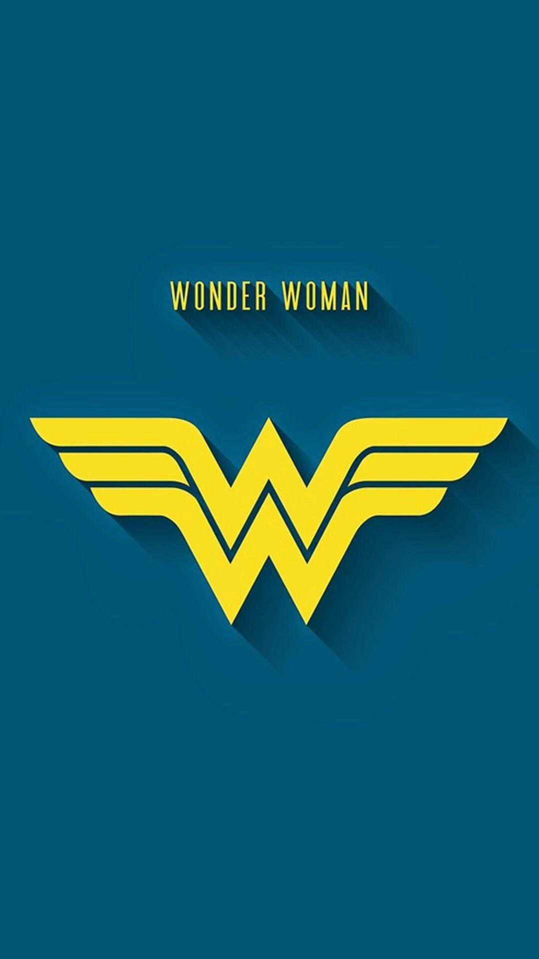 1080x1920 Wonder Woman Logo Wallpaper